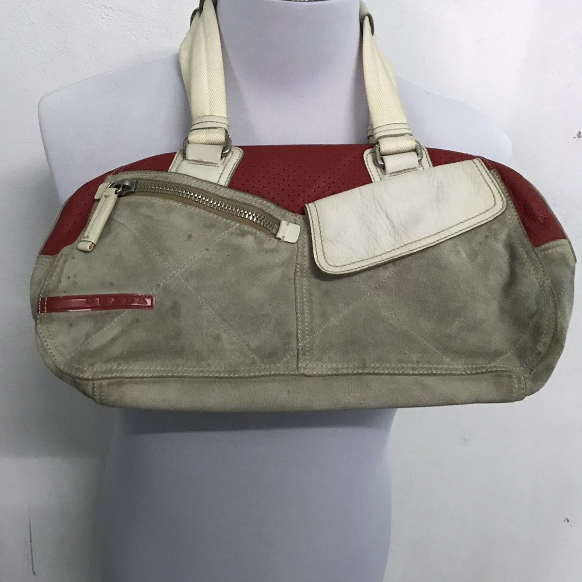Prada Rare Prada Leather Bag Size ONE SIZE - 18 Thumbnail