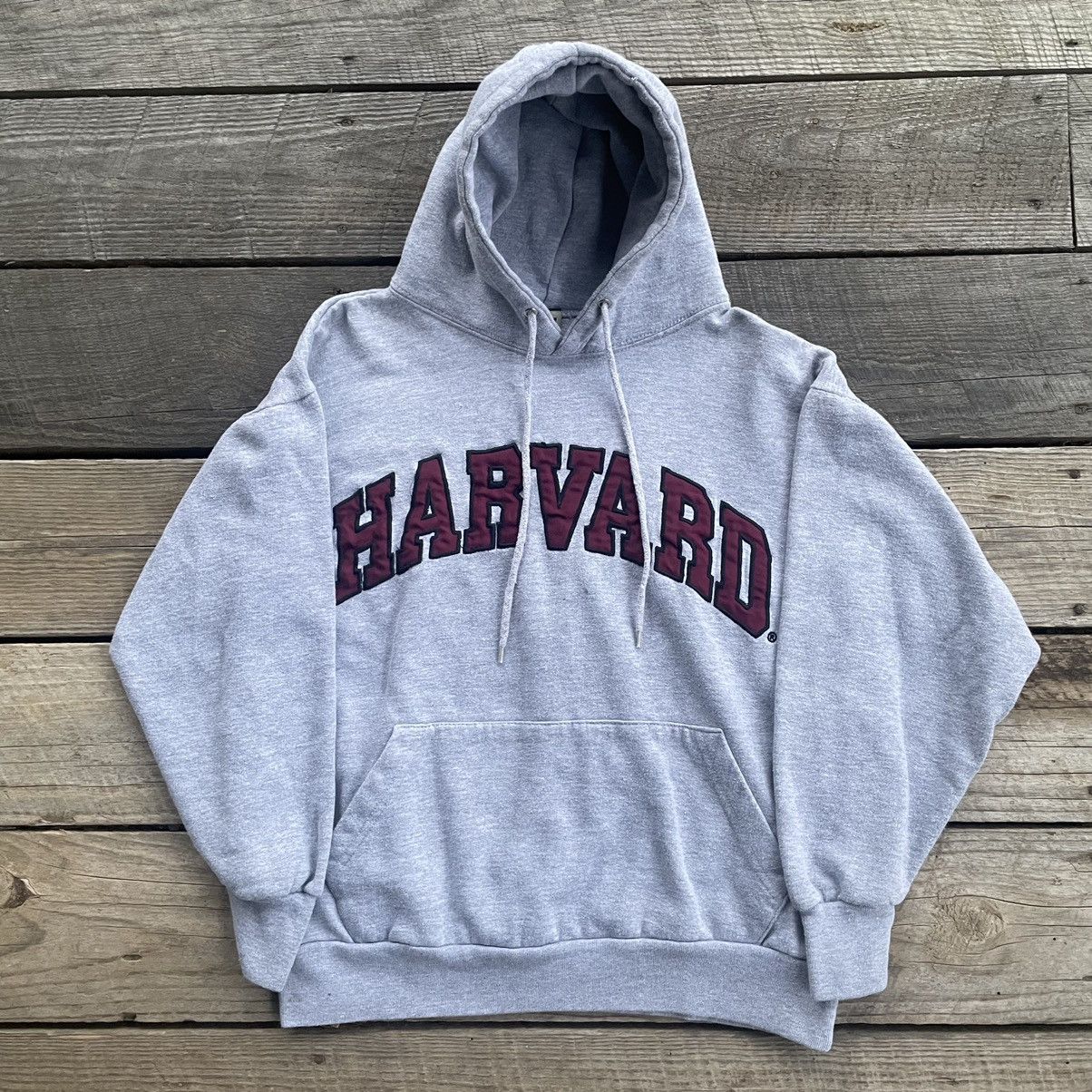 Vintage Vintage Harvard Collegiate Hoodie Sweatshirt Size US S / EU 44-46 / 1 - 1 Thumbnail