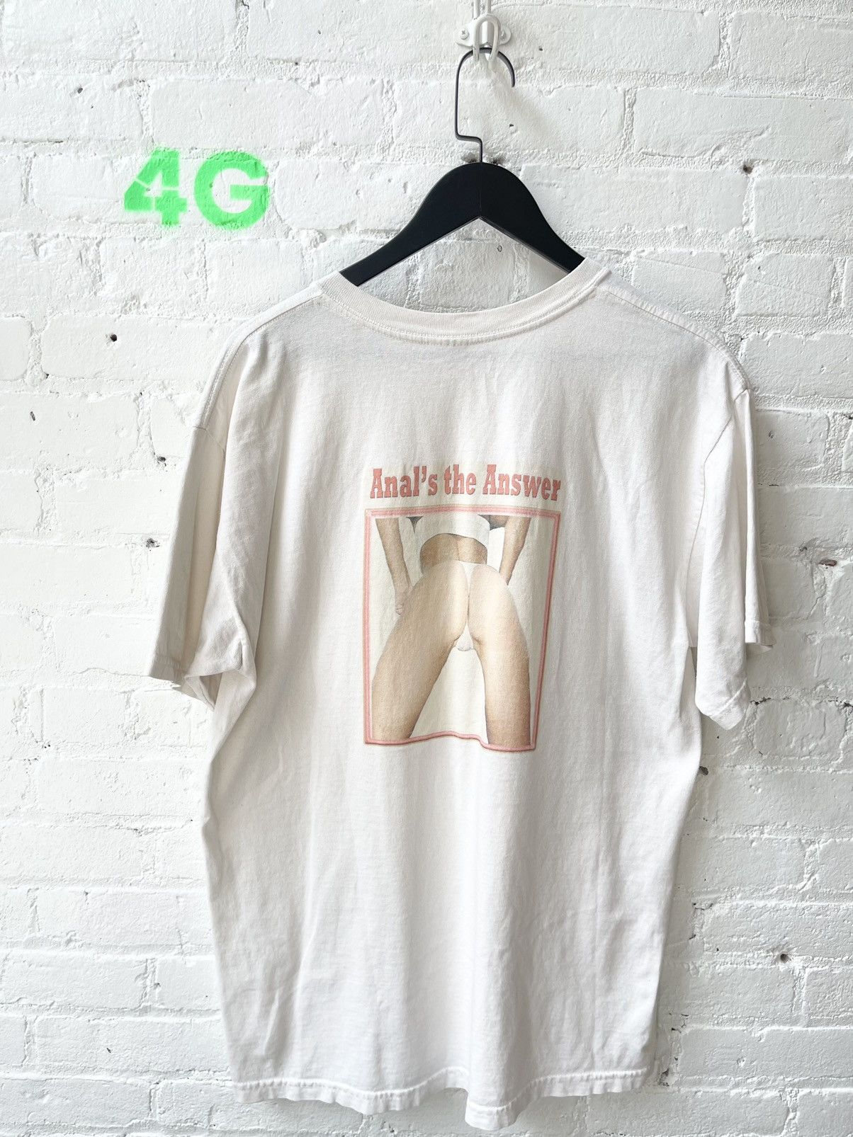 Vintage Vintage ANAL IS THE ANSWER CAMEL TOE SEX PORN SHIRT 4Gseller |  Grailed