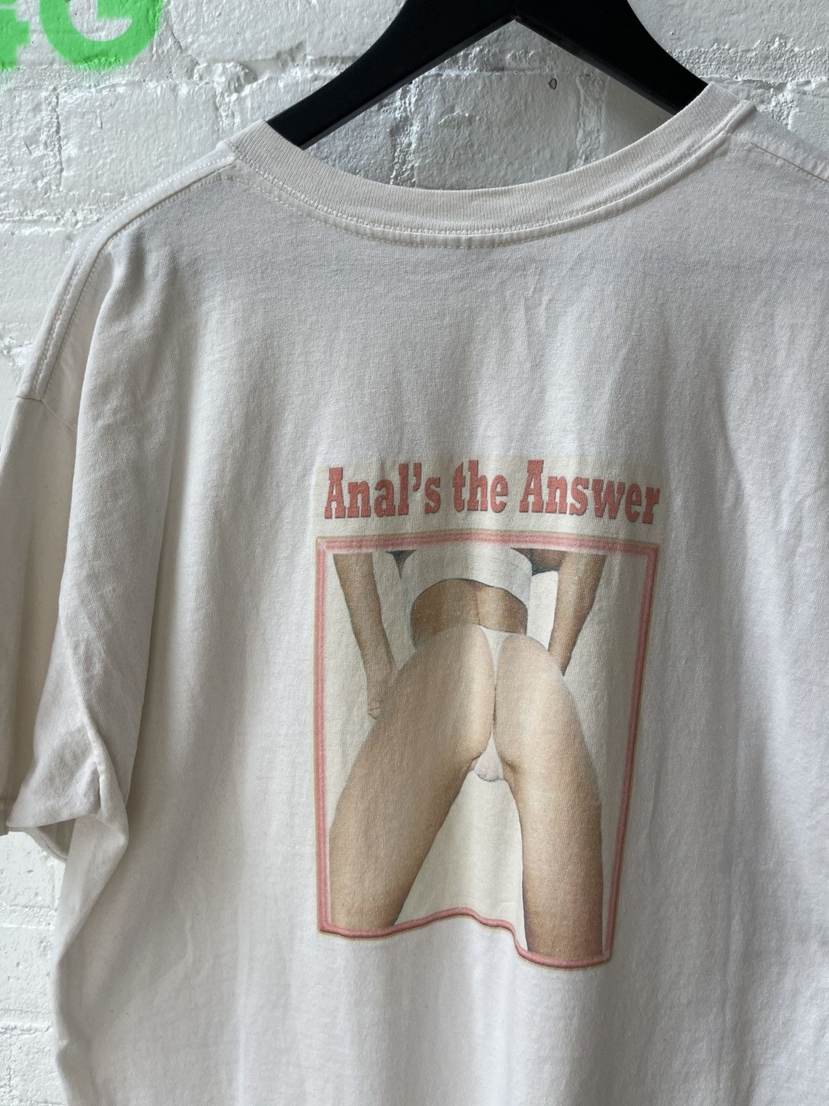 Vintage Vintage ANAL IS THE ANSWER CAMEL TOE SEX PORN SHIRT 4Gseller |  Grailed