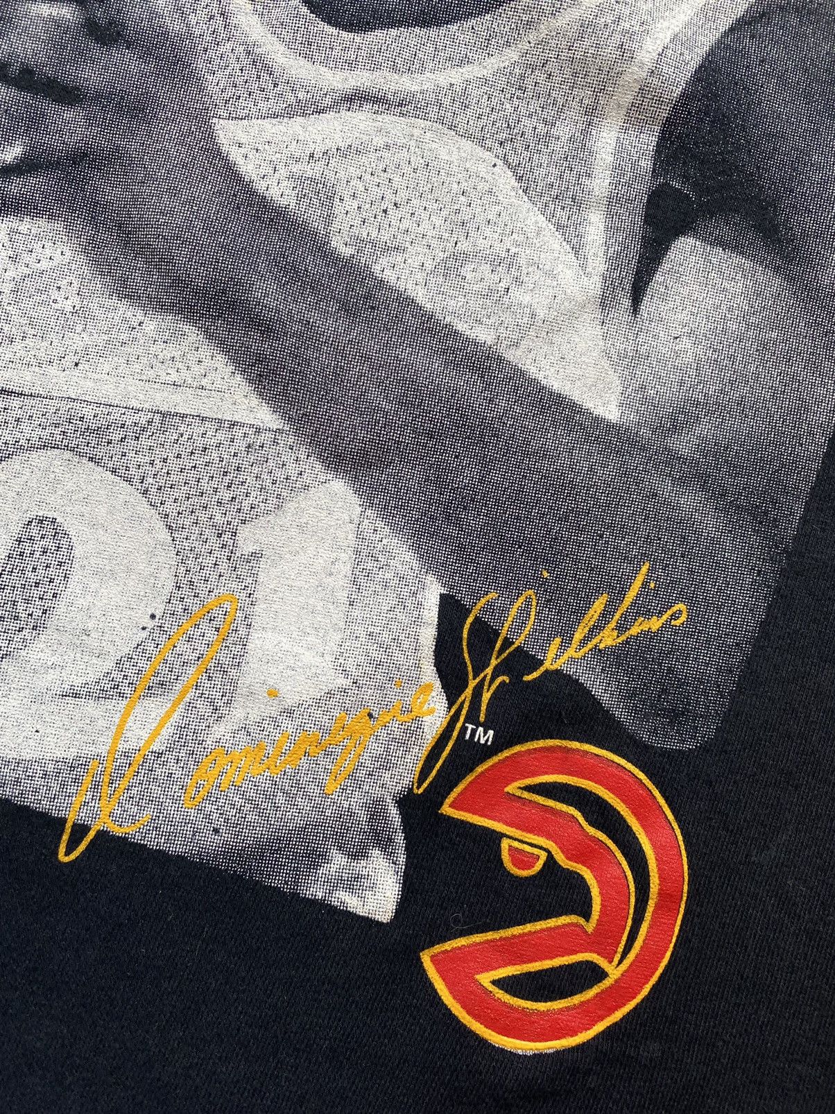 Starter Vintage Dominique Wilkins Atlanta Hawks TShirt Lakers Bryant Size US XL / EU 56 / 4 - 5 Thumbnail