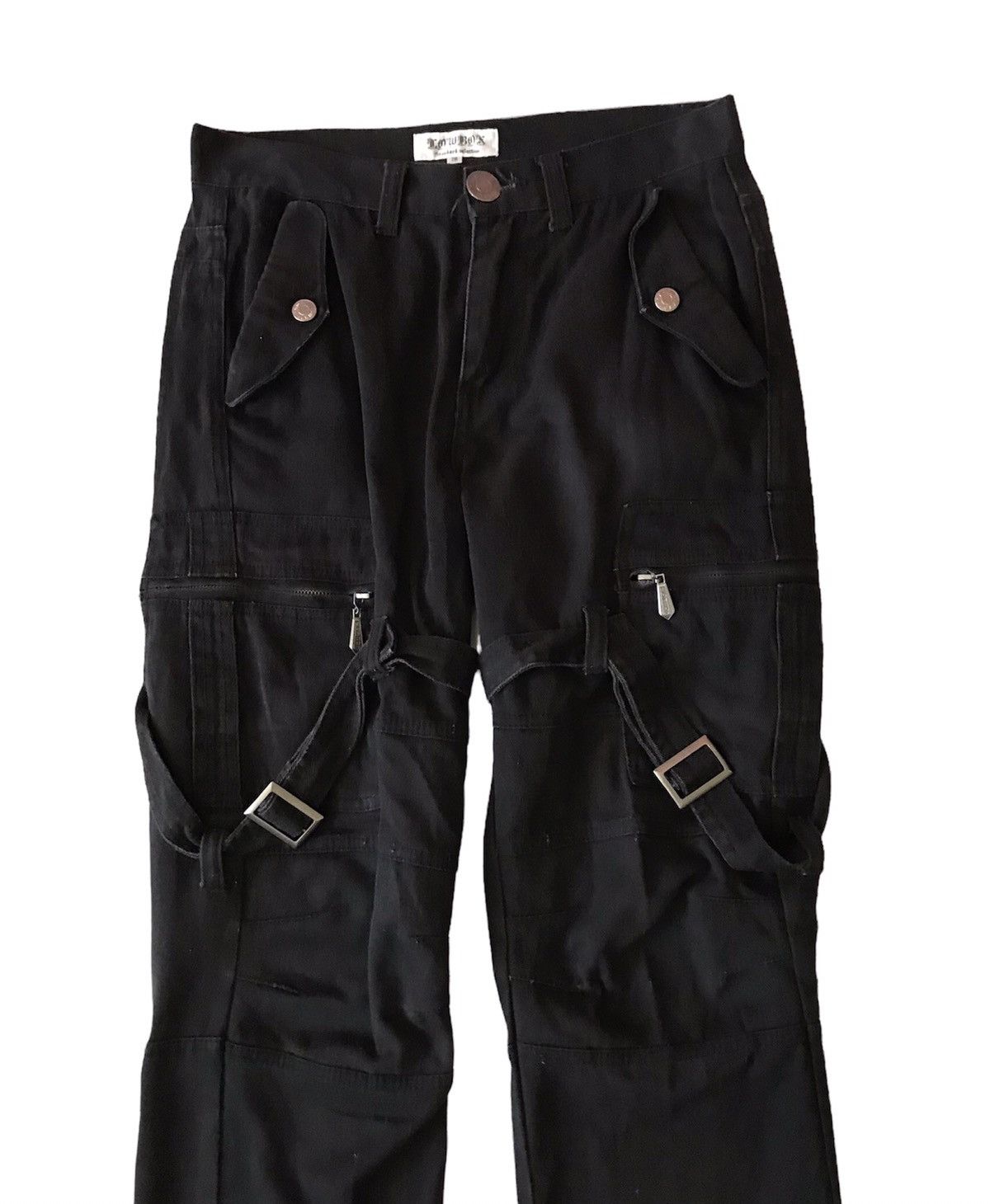 LOWBOX JAPANESE BRAND LOWBOX BONDAGE CARGO PANTS Size US 29 - 2 Thumbnail