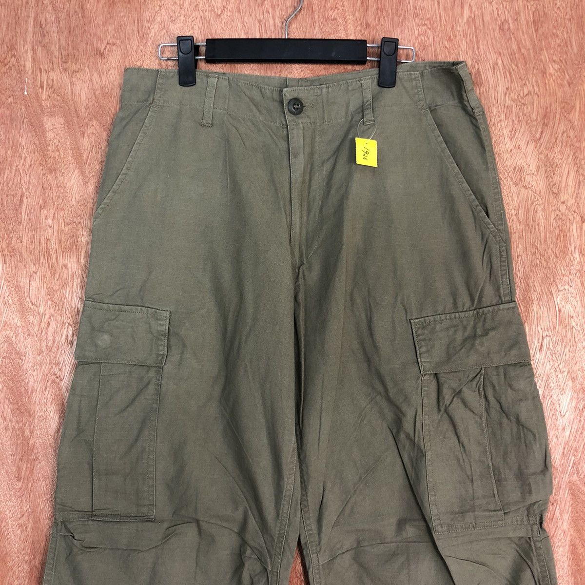 Vintage DLL Ripstop Poplin class 1 military Cargo Pants #1926 Size US 29 - 2 Thumbnail