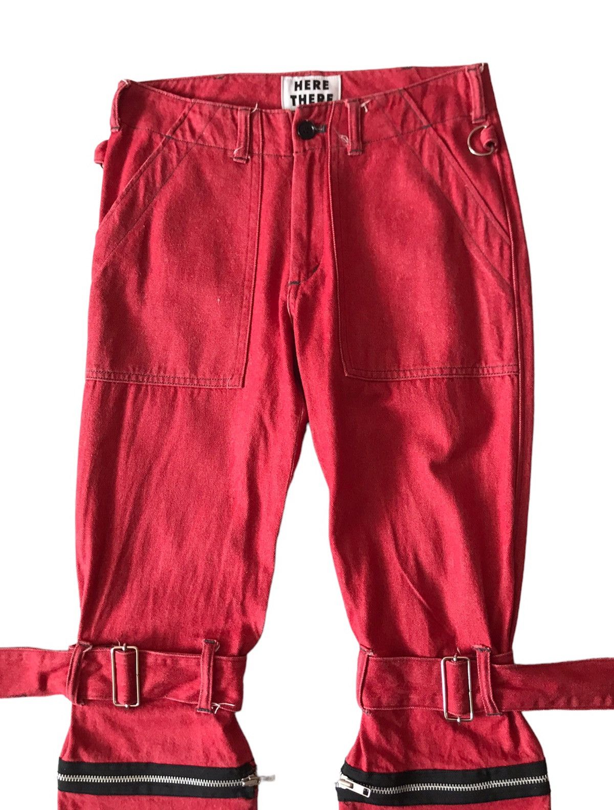 If Six Was Nine HERE THERE BONDAGE PANTS Size US 29 - 2 Thumbnail