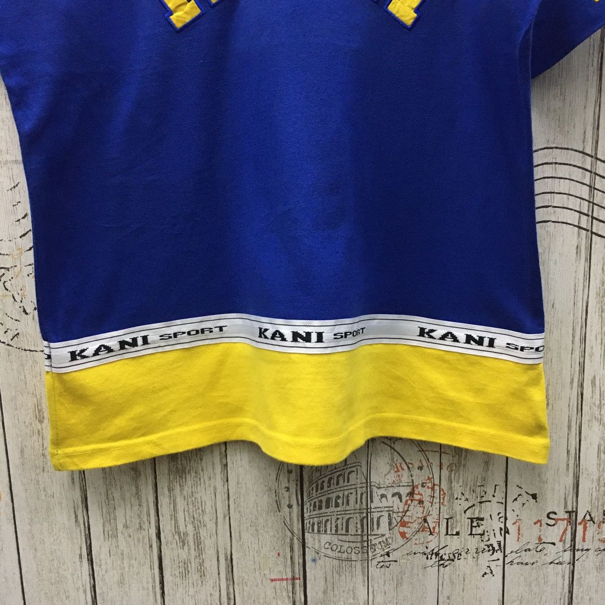 Karl Kani Rare Karl Kani Sport All Logo&Spellout Embroidery Vneck Tee Size US XL / EU 56 / 4 - 9 Thumbnail