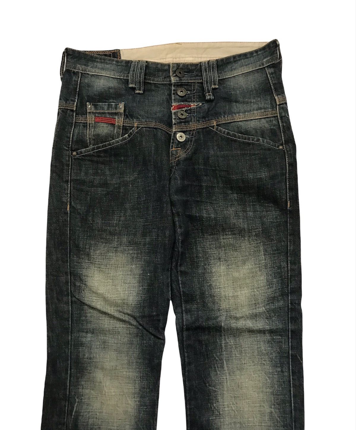 Marithe + Francois Girbaud Le Jean De Marithe Francois Girbaud Jeans Size US 30 / EU 46 - 2 Thumbnail