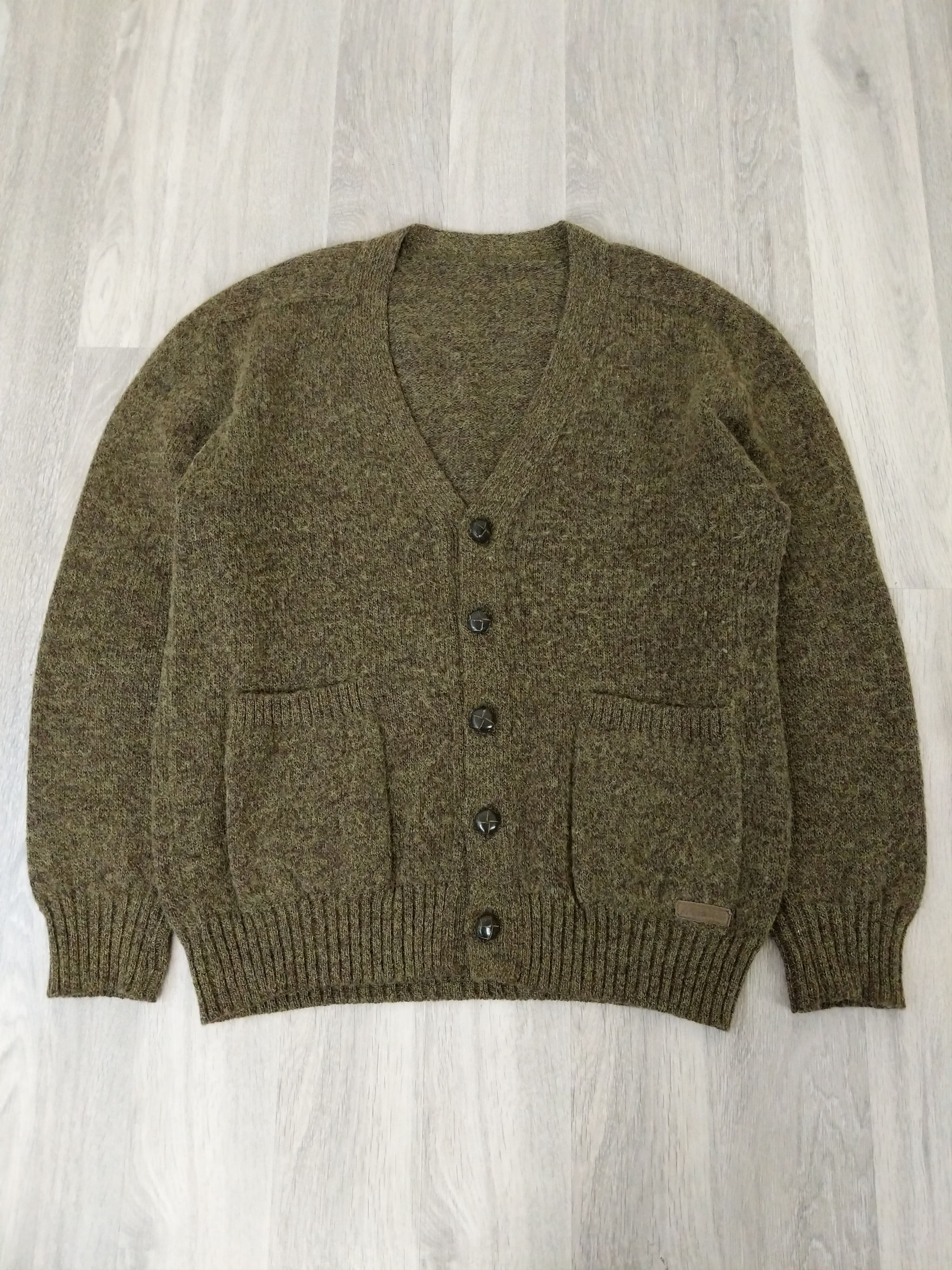 Art × Streetwear × Vintage Vintage Rare Kurt Cobain Mohair Sweater 