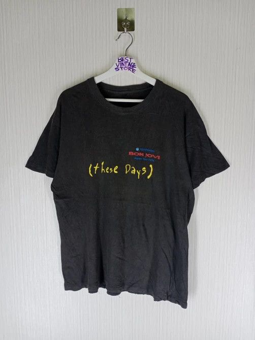 Band Tees × Bon Jovi × Vintage Vintage Bon Jovi These Days Tour Japan 1994 Size US L / EU 52-54 / 3 - 1 Thumbnail