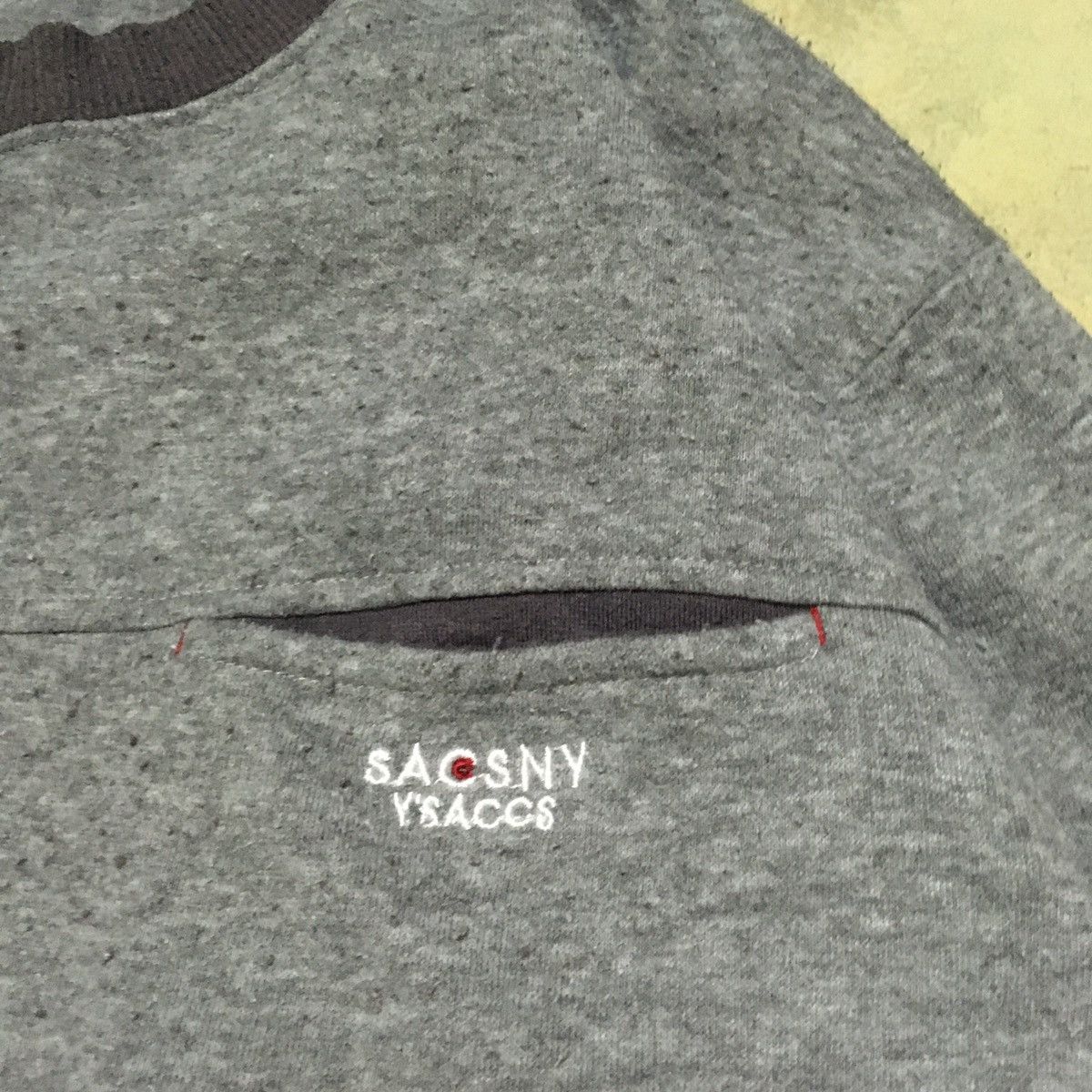 Japanese Brand Sacsny Ysaccs by Yohji Yamamoto Sweatshirt Size US L / EU 52-54 / 3 - 3 Thumbnail
