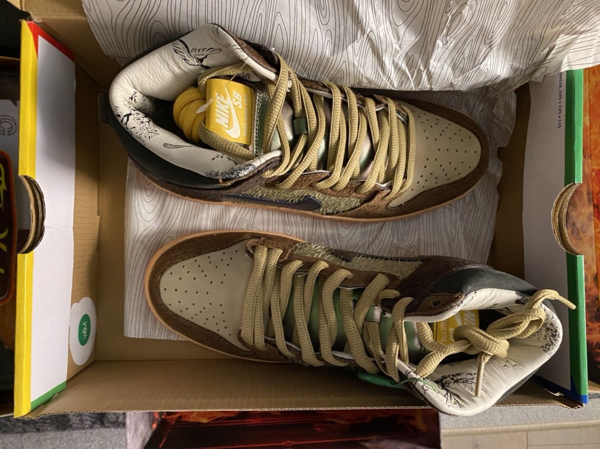 CNCPTS × Jordan Brand × Nike Nike SB Dunk High Concepts Turdunken (Special Box) Size US 7.5 / EU 40-41 - 3 Thumbnail