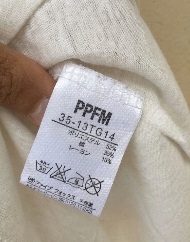 Japanese Brand Multicolor Patched Ppfm Tshirt Size US S / EU 44-46 / 1 - 4 Thumbnail