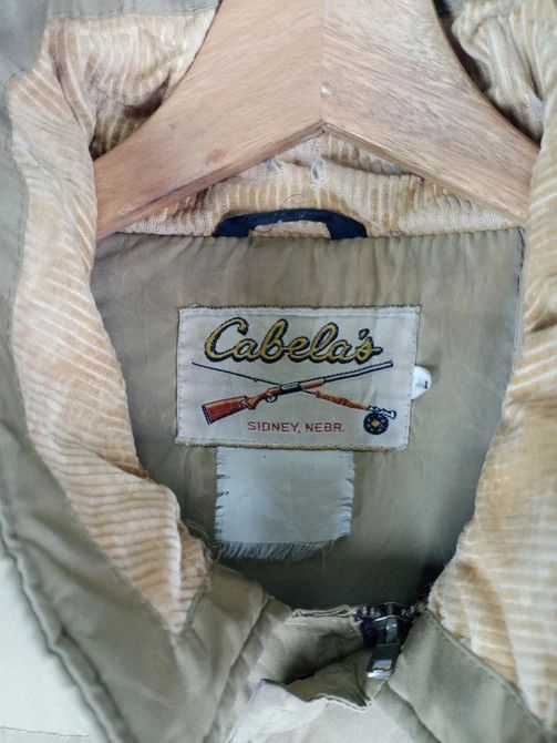 Cabelas RARE VINTAGE CABELAS PUFFER DOWN JACKET Size US L / EU 52-54 / 3 - 6 Thumbnail