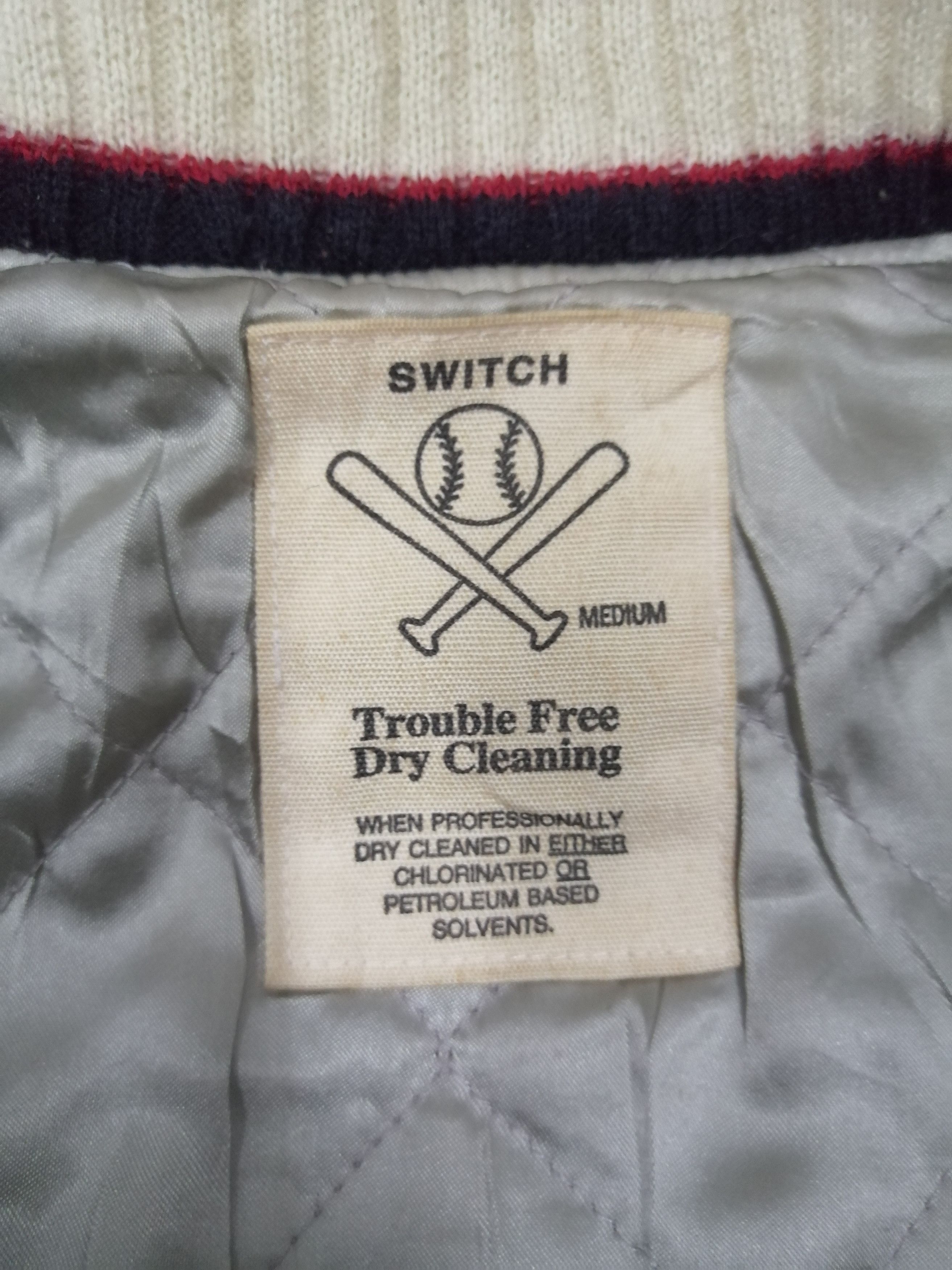 MLB × Vintage Vintage Washington Baseball Wool Leather Varsity Jacket Size US M / EU 48-50 / 2 - 6 Thumbnail