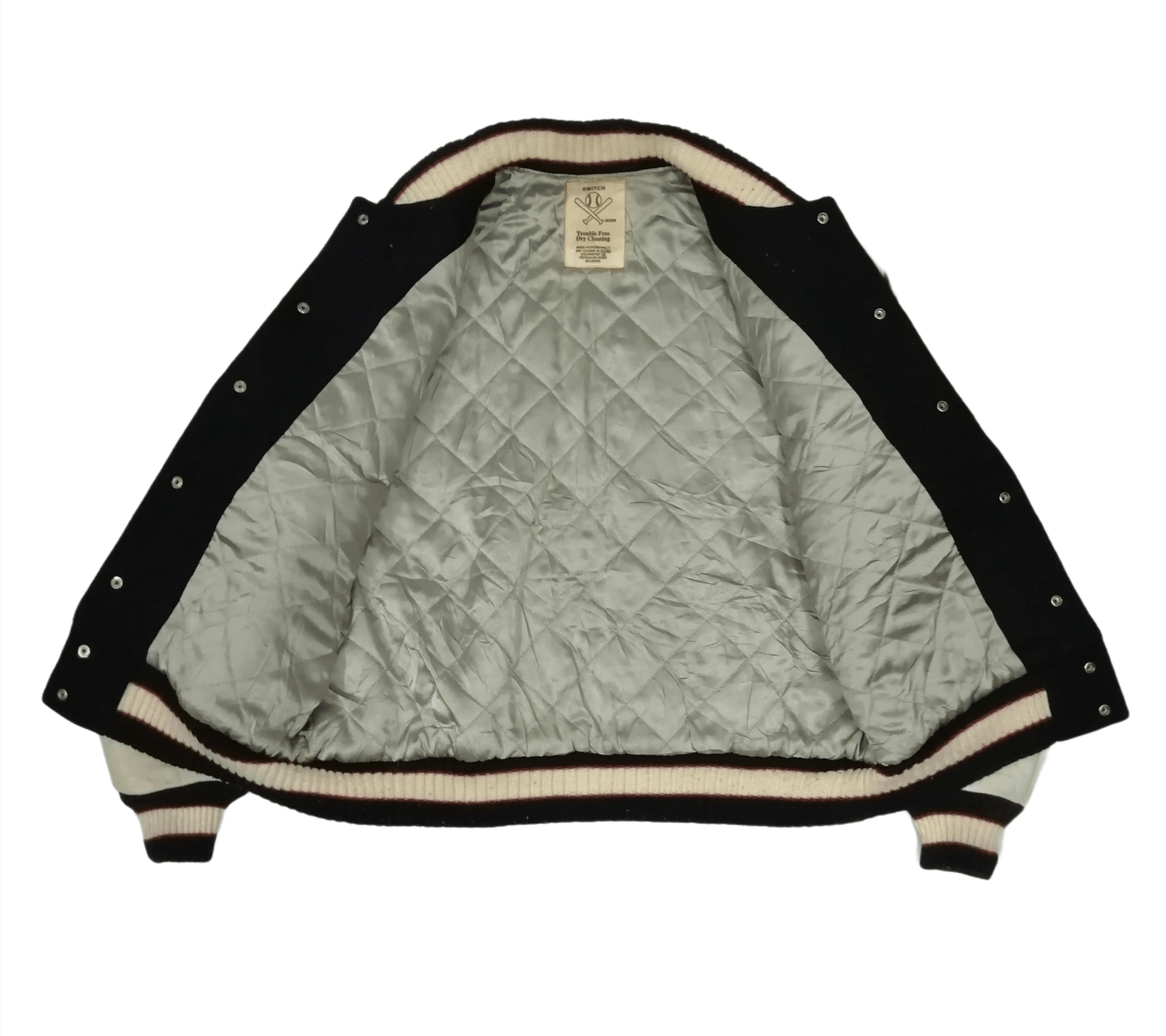 MLB × Vintage Vintage Washington Baseball Wool Leather Varsity Jacket Size US M / EU 48-50 / 2 - 5 Thumbnail