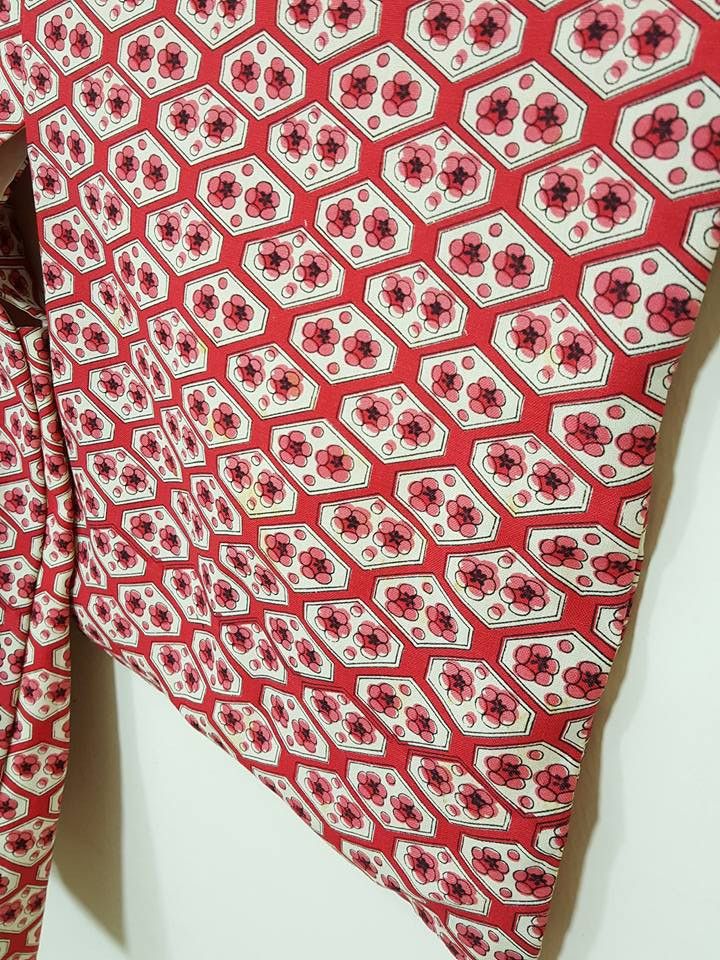 Other Awase Haori Floral Motif Illustration Noragi Kimono Jacket Size US M / EU 48-50 / 2 - 8 Thumbnail