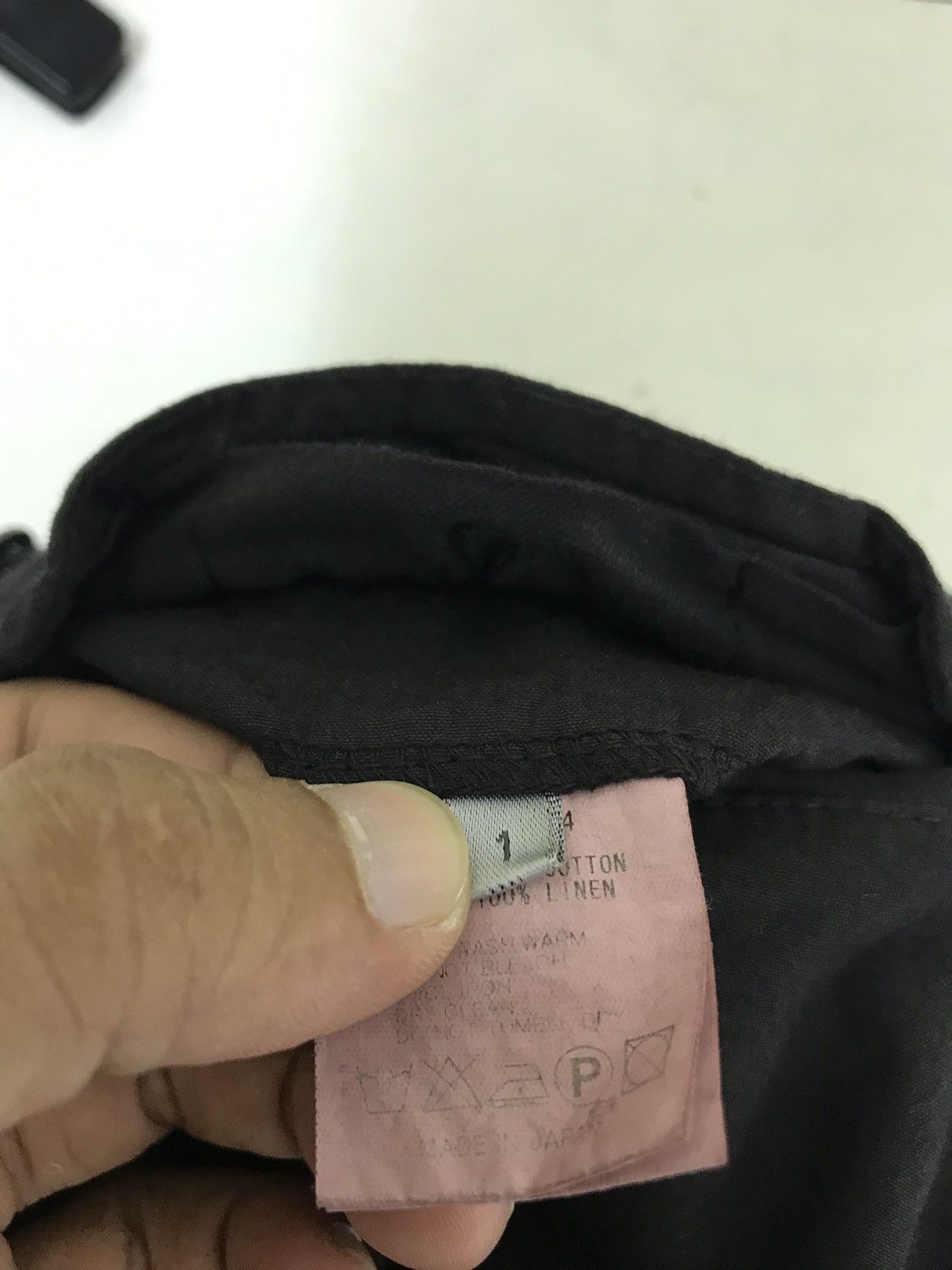 Japanese Brand 🧛‍♀️The Viridi-anne Cargo Layered Pant Goth Linen Inside Size US 29 - 8 Thumbnail