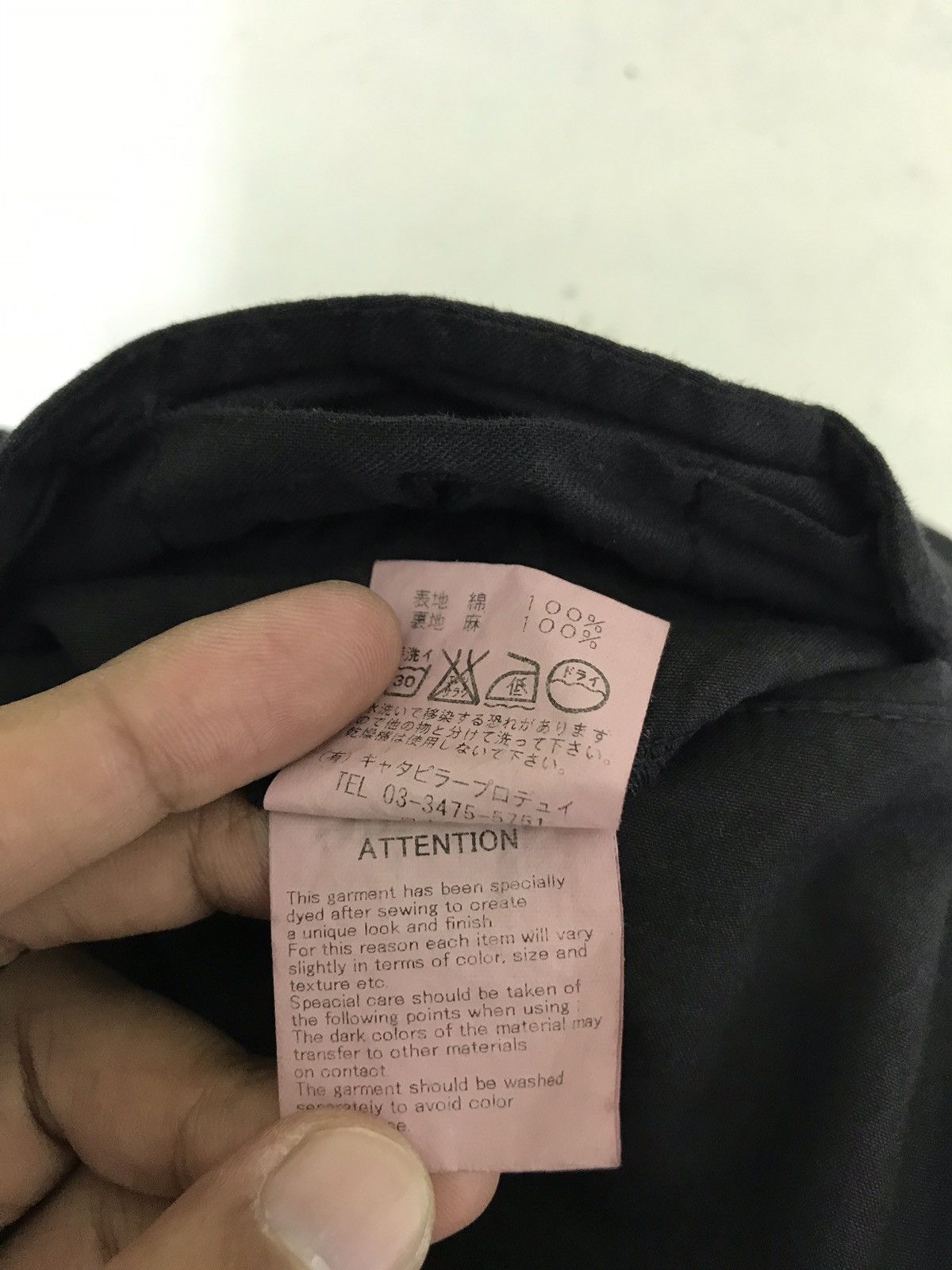 Japanese Brand 🧛‍♀️The Viridi-anne Cargo Layered Pant Goth Linen Inside Size US 29 - 10 Thumbnail