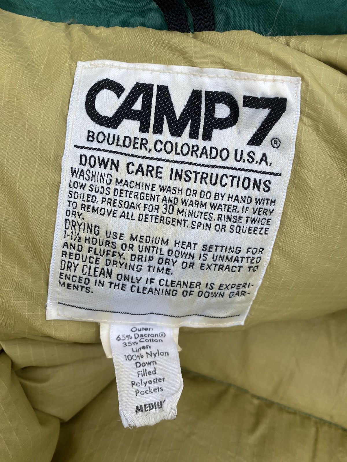 Vintage Vintage Camp 7 Puffer Vest Size US M / EU 48-50 / 2 - 8 Thumbnail