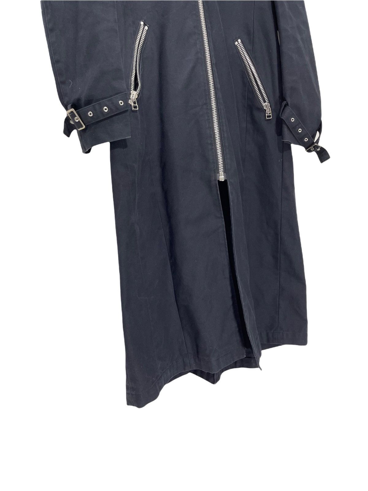 Japanese Brand Six Sin Sadism Long Thick Slim Parka Hoodie Goth 10🟩 Size US M / EU 48-50 / 2 - 2 Thumbnail