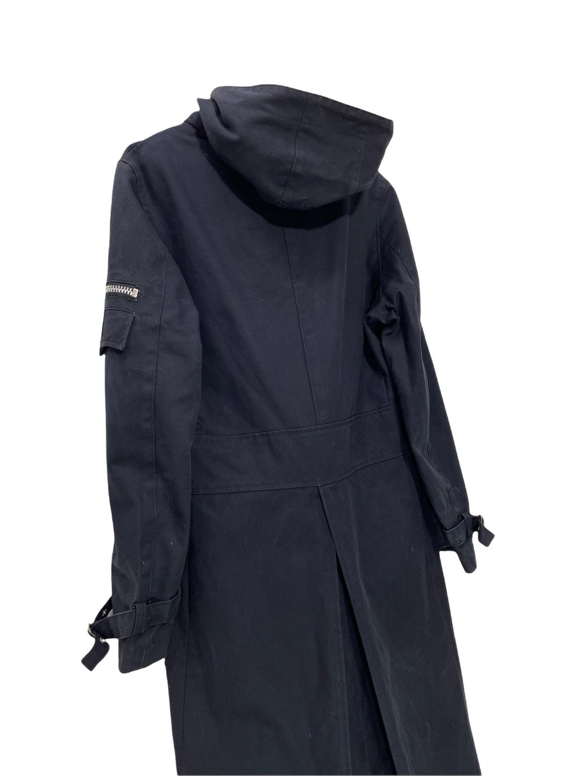 Japanese Brand Six Sin Sadism Long Thick Slim Parka Hoodie Goth 10🟩 Size US M / EU 48-50 / 2 - 9 Thumbnail