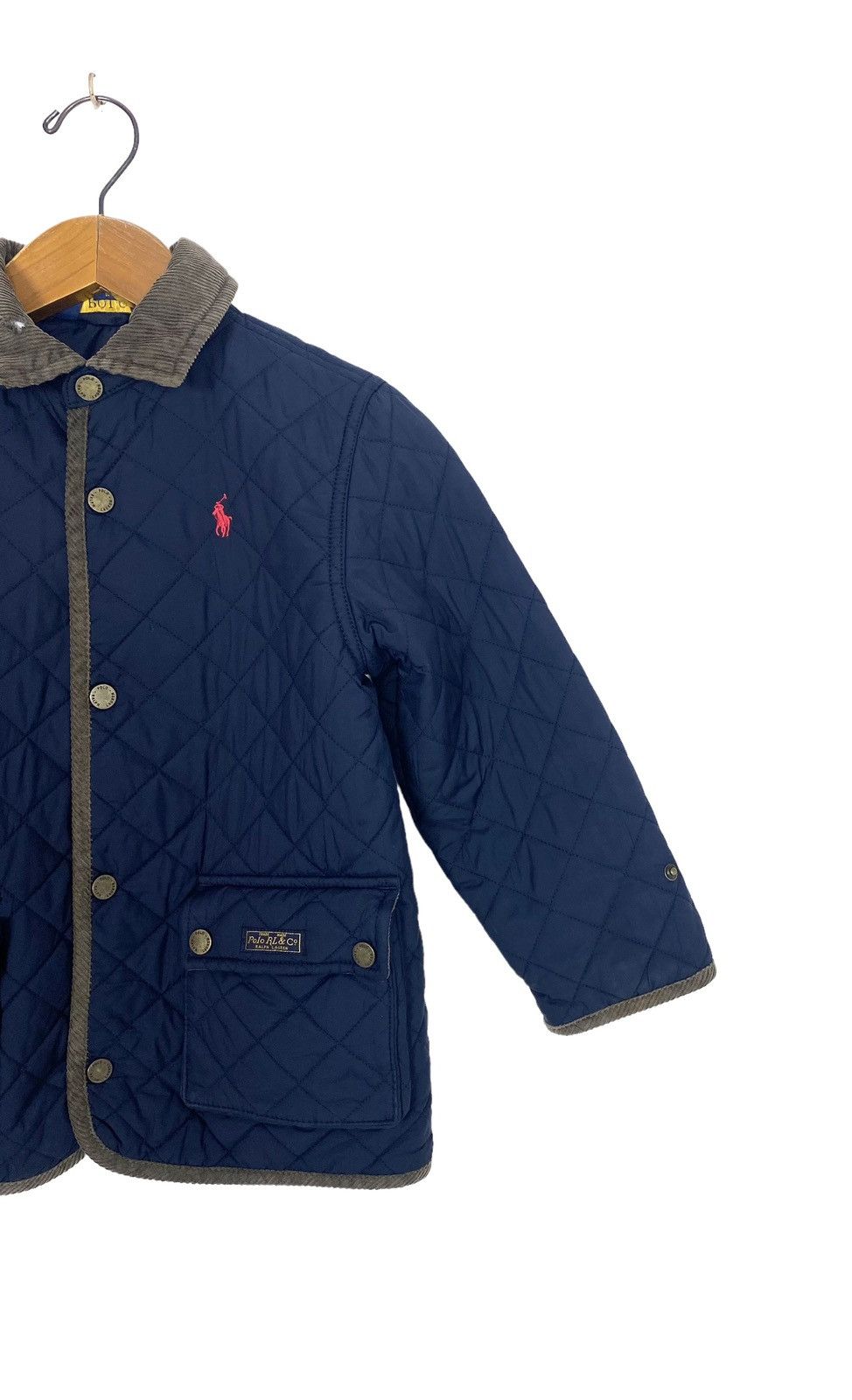 Polo Ralph Lauren Polo Ralph Lauren Quilted Jacket in Red Polo Player Logo Size US S / EU 44-46 / 1 - 3 Thumbnail