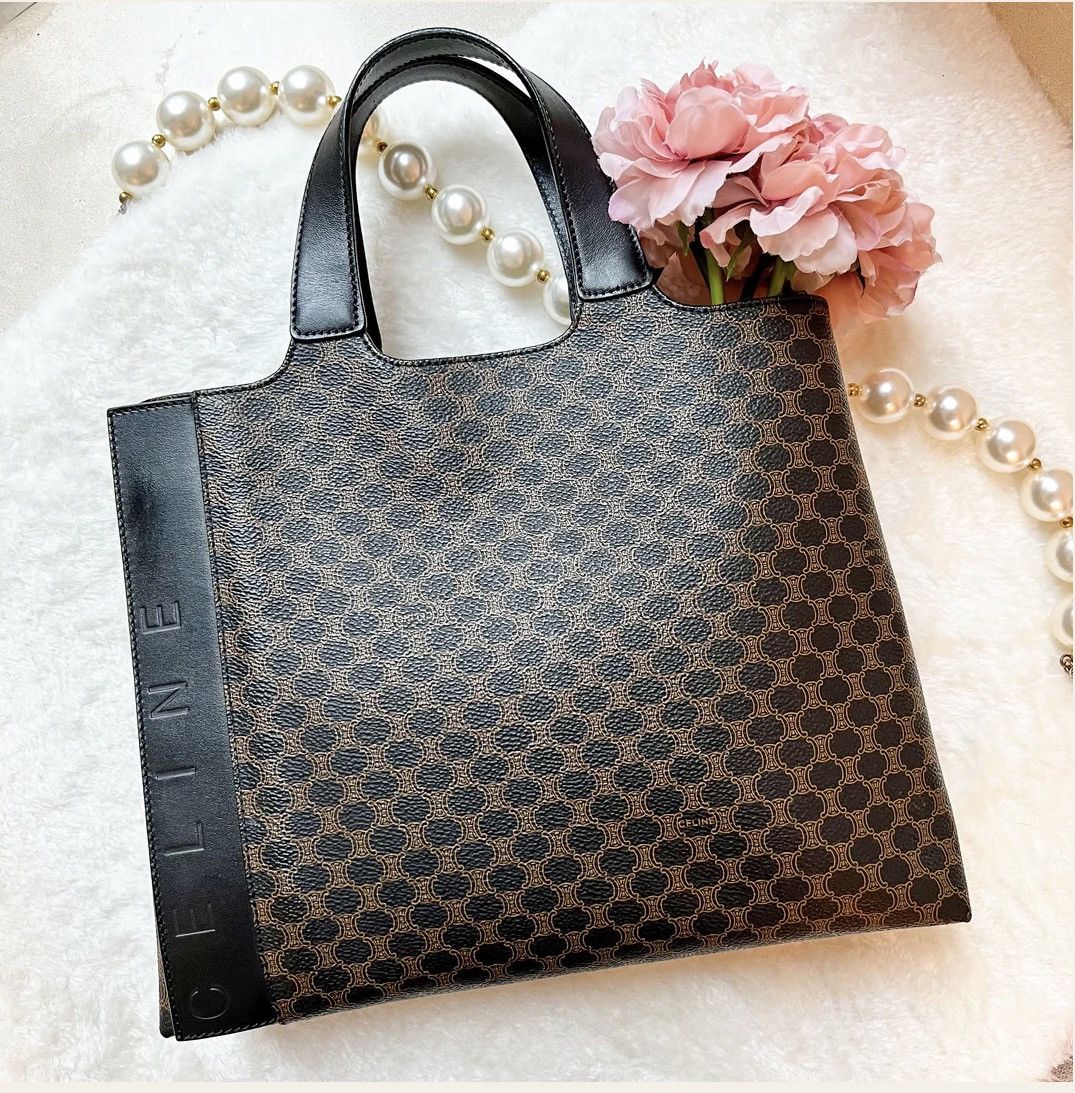 Celine Authentic CELINE Macadam Tote Bag Size ONE SIZE - 2 Thumbnail