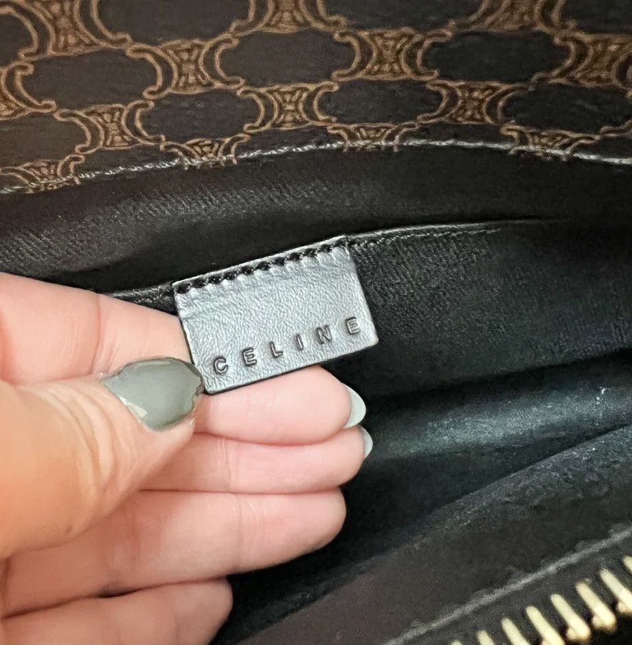 Celine Authentic CELINE Macadam Tote Bag Size ONE SIZE - 12 Thumbnail