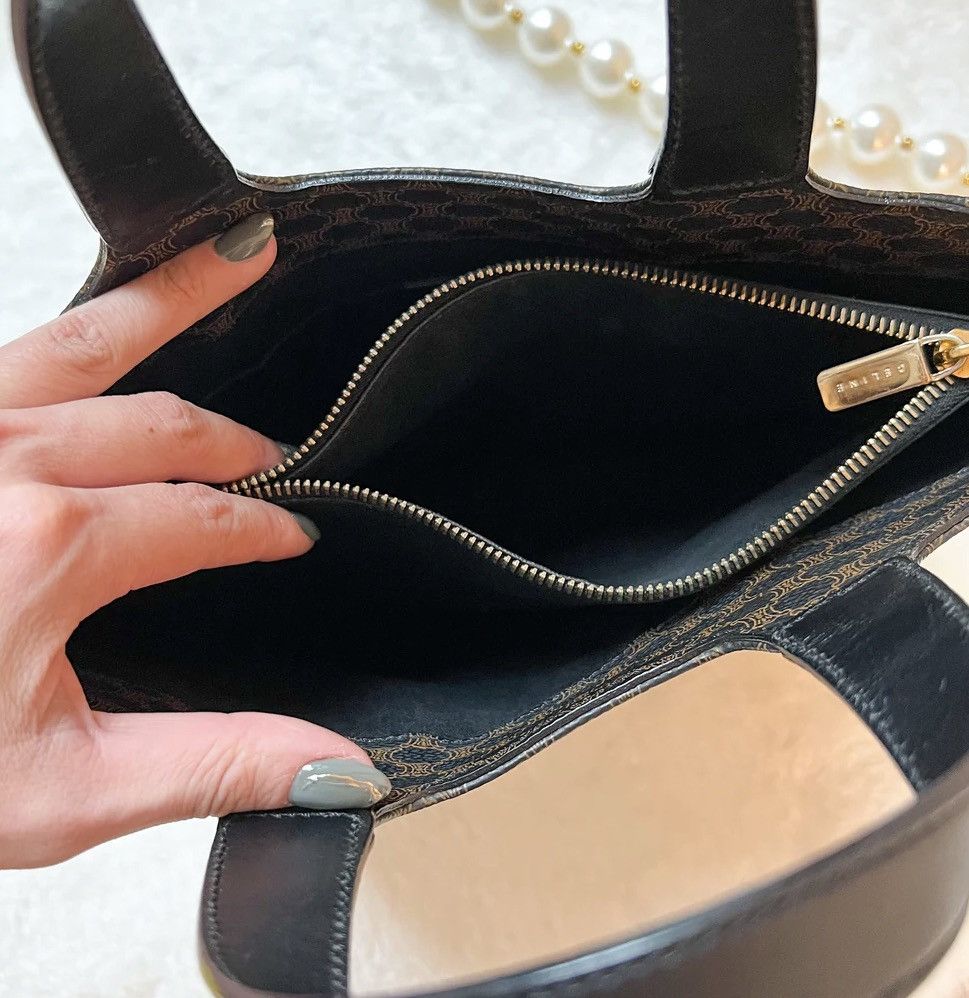 Celine Authentic CELINE Macadam Tote Bag Size ONE SIZE - 6 Thumbnail