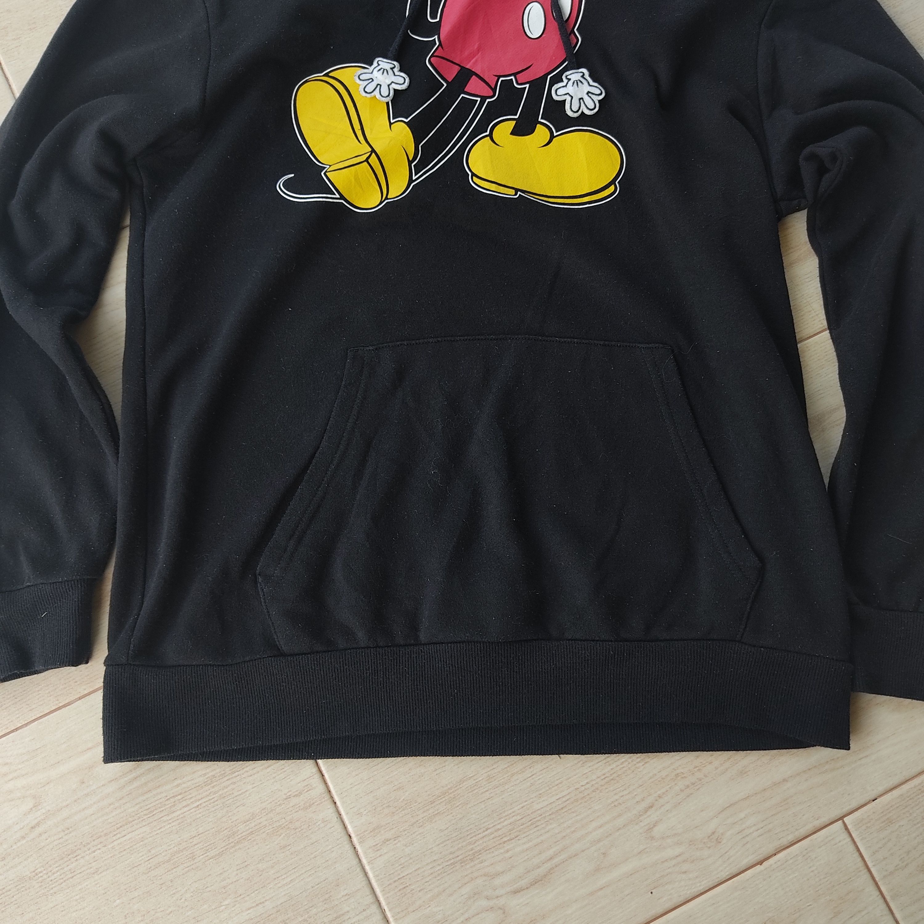 Disney × Japanese Brand × Mickey Mouse Mickey's Mouse With Ears Black Hoodie Size US M / EU 48-50 / 2 - 4 Thumbnail