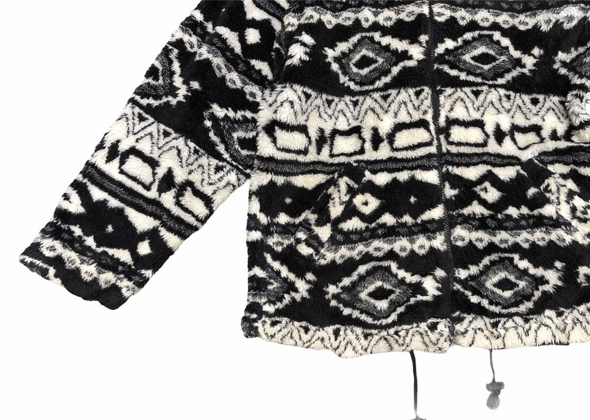 Japanese Brand Good Mind Navajo Design Fleece Jacket Size US M / EU 48-50 / 2 - 5 Thumbnail