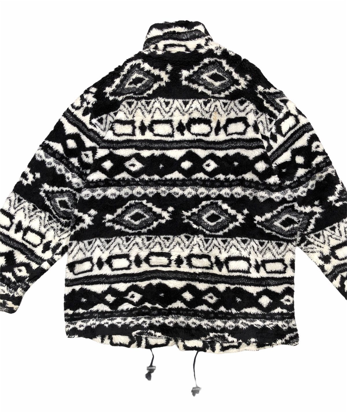 Japanese Brand Good Mind Navajo Design Fleece Jacket Size US M / EU 48-50 / 2 - 7 Thumbnail