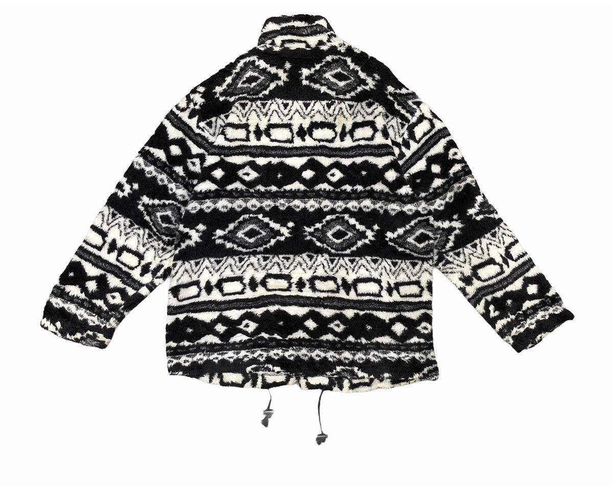 Japanese Brand Good Mind Navajo Design Fleece Jacket Size US M / EU 48-50 / 2 - 6 Thumbnail