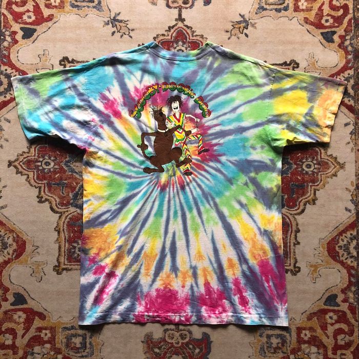 Vintage Vintage Scooby Doo Drug Weed Parody Tie Dye Shirt | Grailed