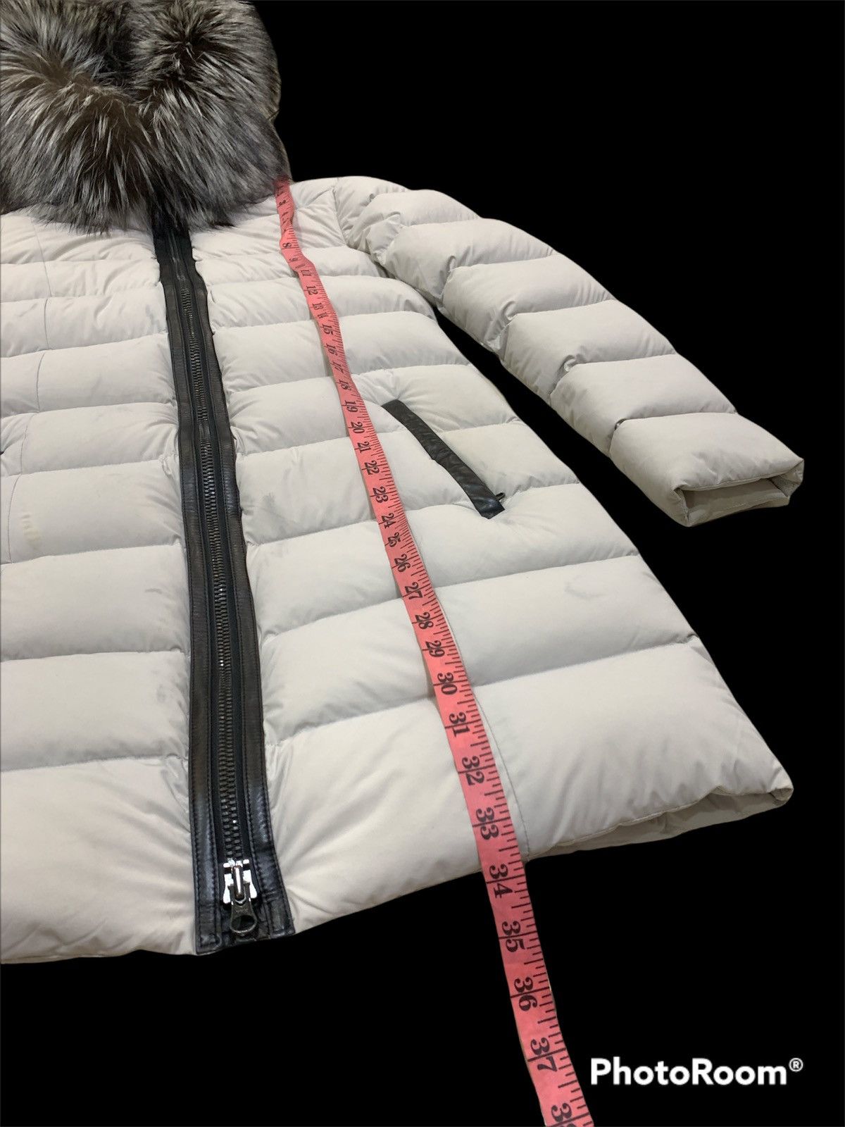 Mackage MACKAGE CALLA SILVER FOX FUR GOOSE DOWN PUFFER JACKET COAT Size US M / EU 48-50 / 2 - 3 Thumbnail