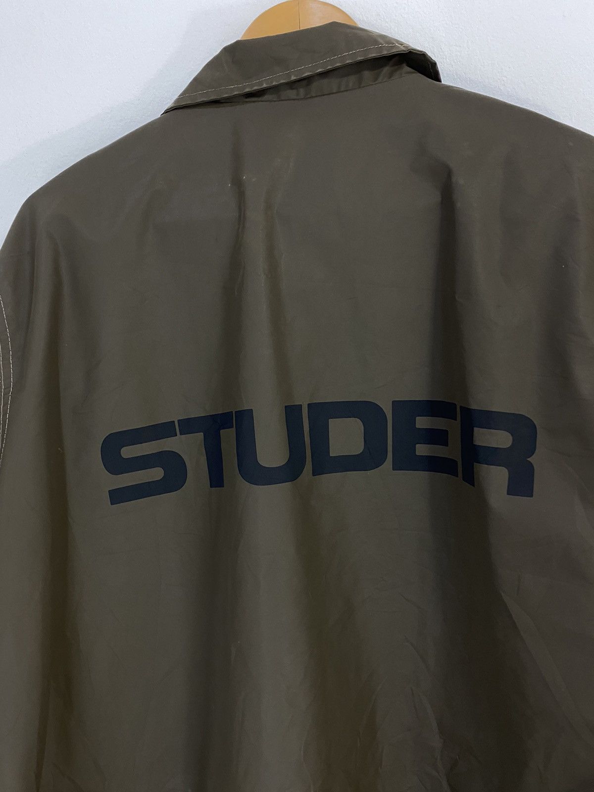 A.P.C. A.P.C Hiver 1998 “studer” coach Jacket Rare Design Jacket Size US M / EU 48-50 / 2 - 5 Thumbnail