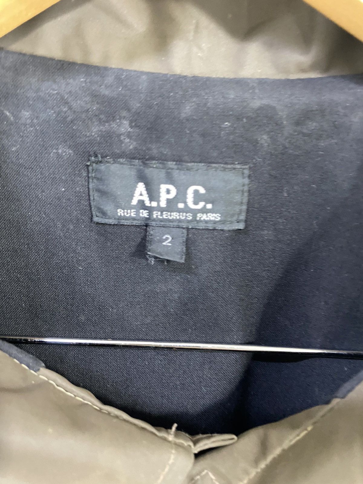 A.P.C. A.P.C Hiver 1998 “studer” coach Jacket Rare Design Jacket Size US M / EU 48-50 / 2 - 3 Thumbnail