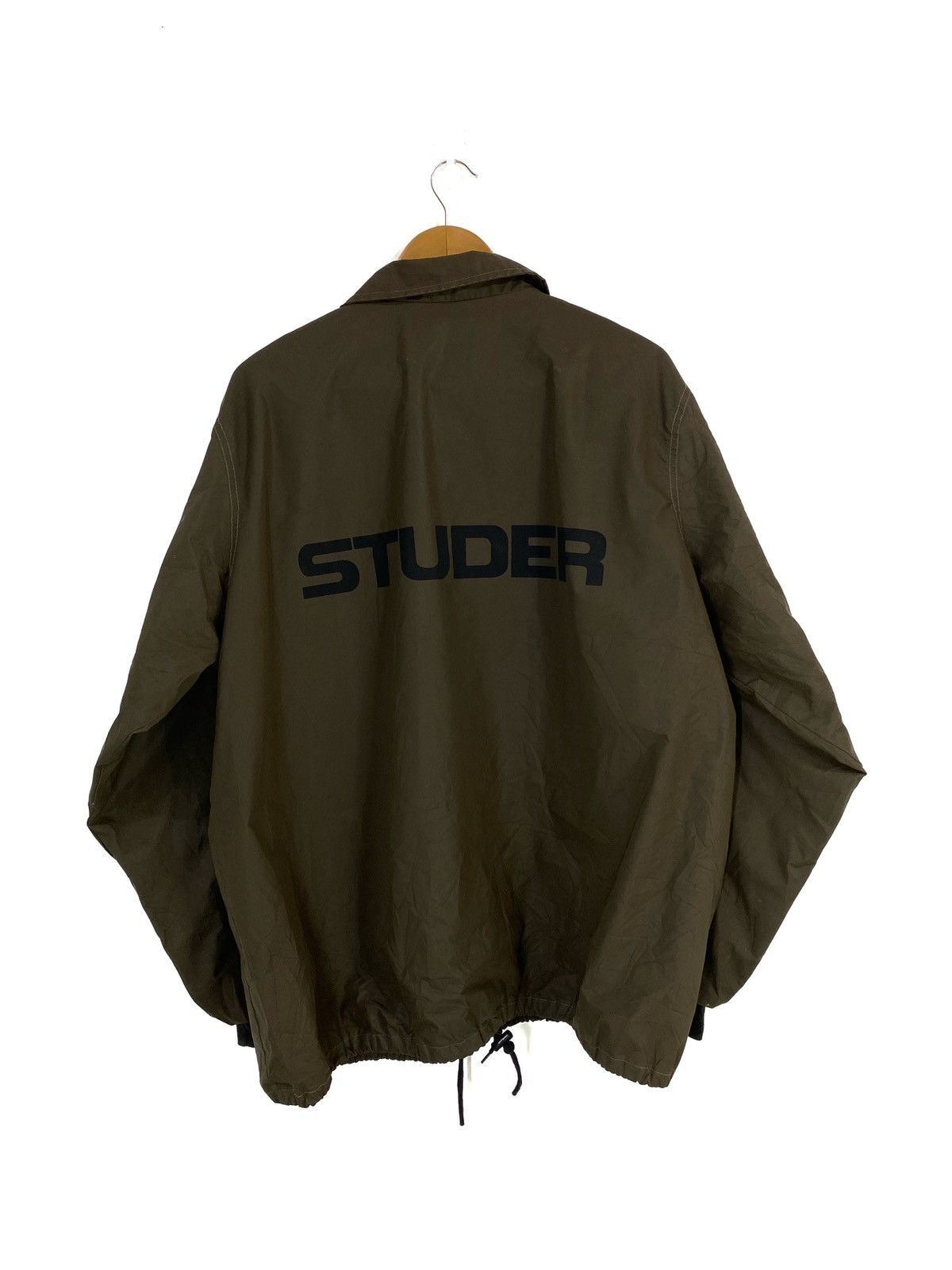 A.P.C. A.P.C Hiver 1998 “studer” coach Jacket Rare Design Jacket Size US M / EU 48-50 / 2 - 1 Thumbnail