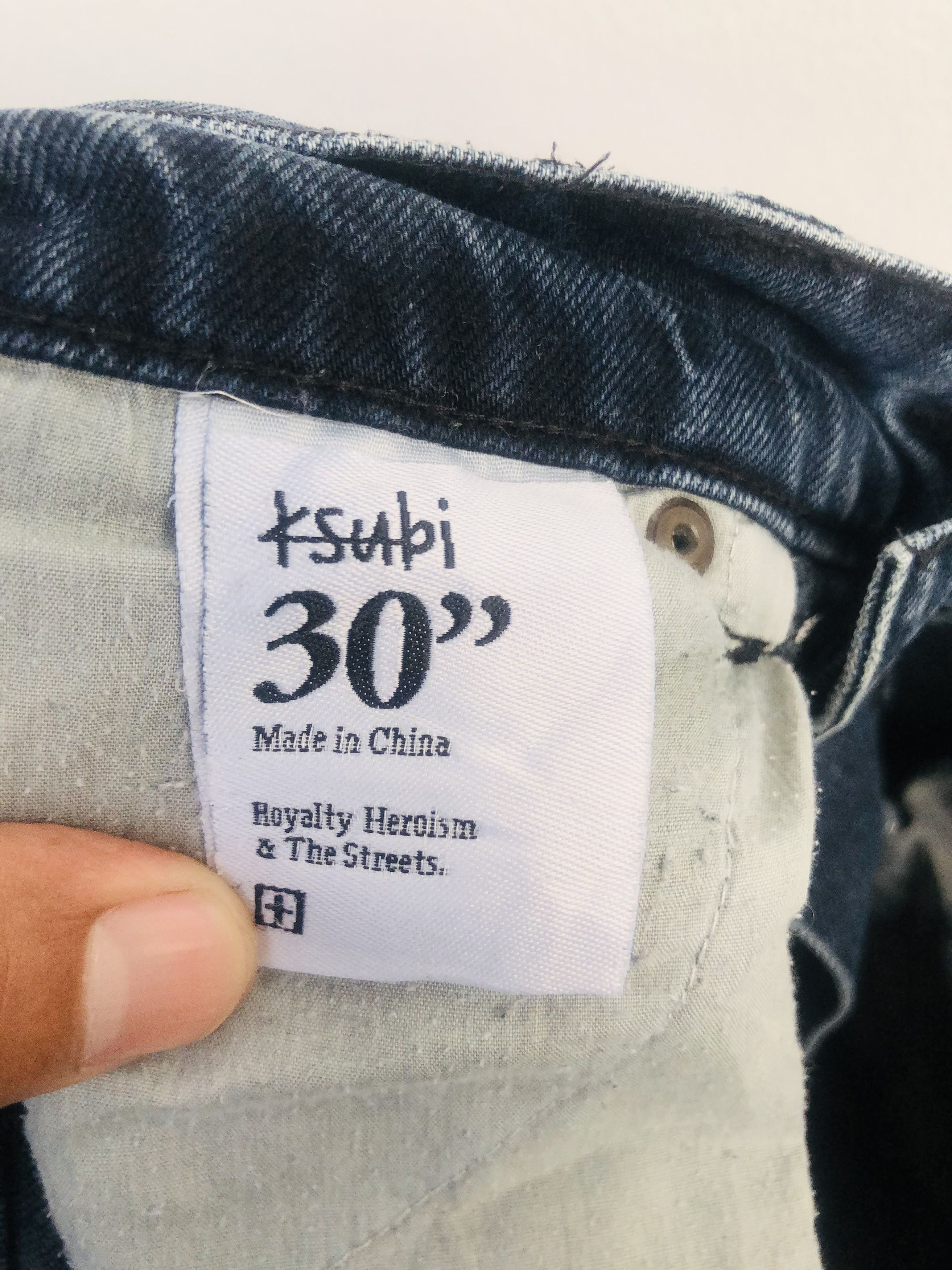 Ksubi × Vintage Vintage Ksubi Streetwear Fashion Style Denim Size US 31 - 5 Thumbnail