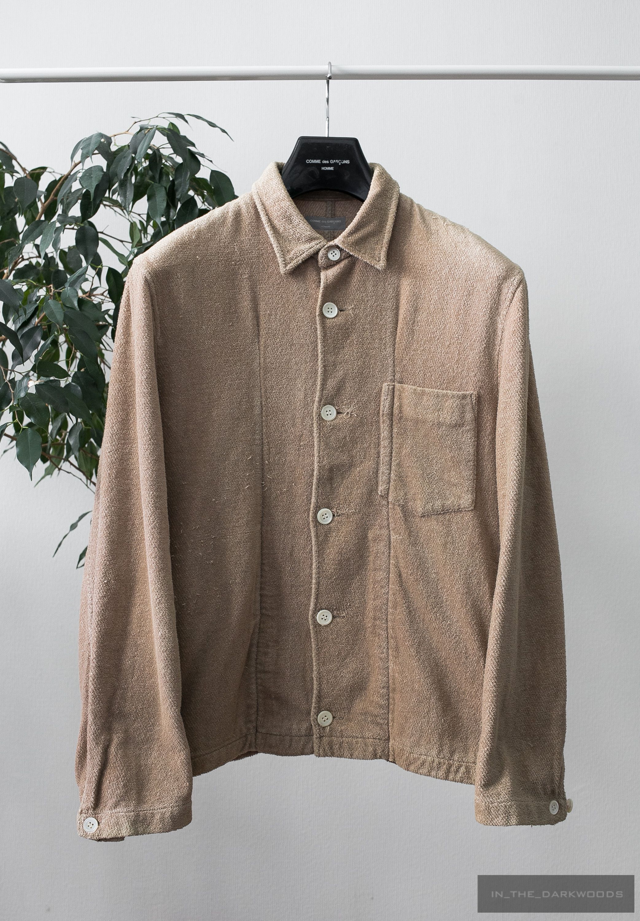 Comme des Garcons Homme 1999SS towel jacket Size US M / EU 48-50 / 2 - 1 Thumbnail