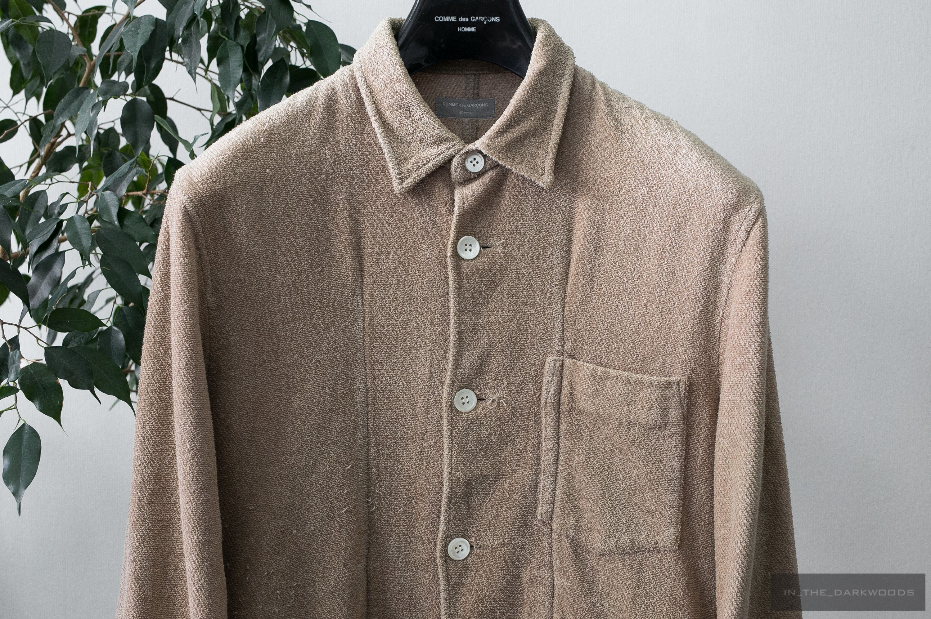 Comme des Garcons Homme 1999SS towel jacket Size US M / EU 48-50 / 2 - 3 Thumbnail