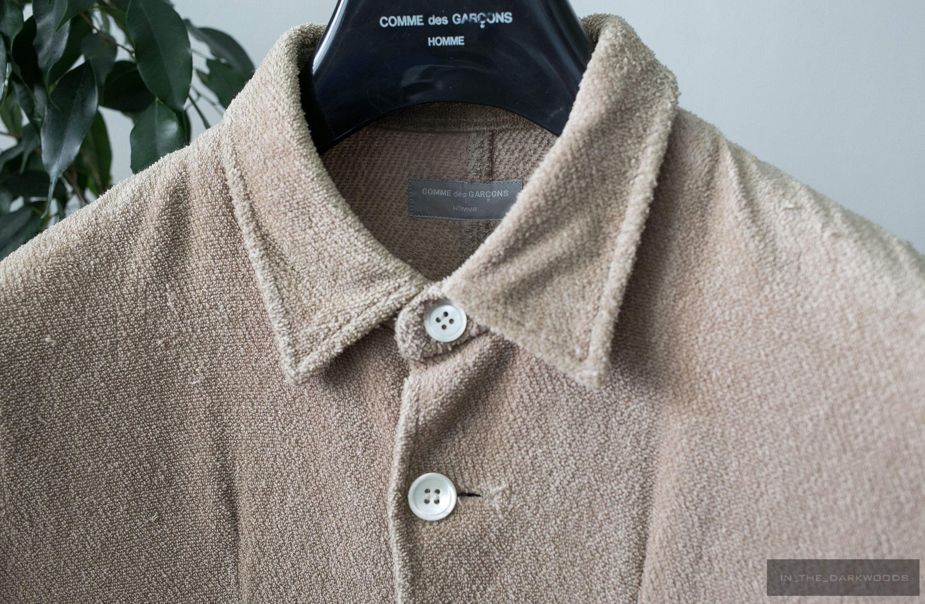 Comme des Garcons Homme 1999SS towel jacket Size US M / EU 48-50 / 2 - 6 Thumbnail