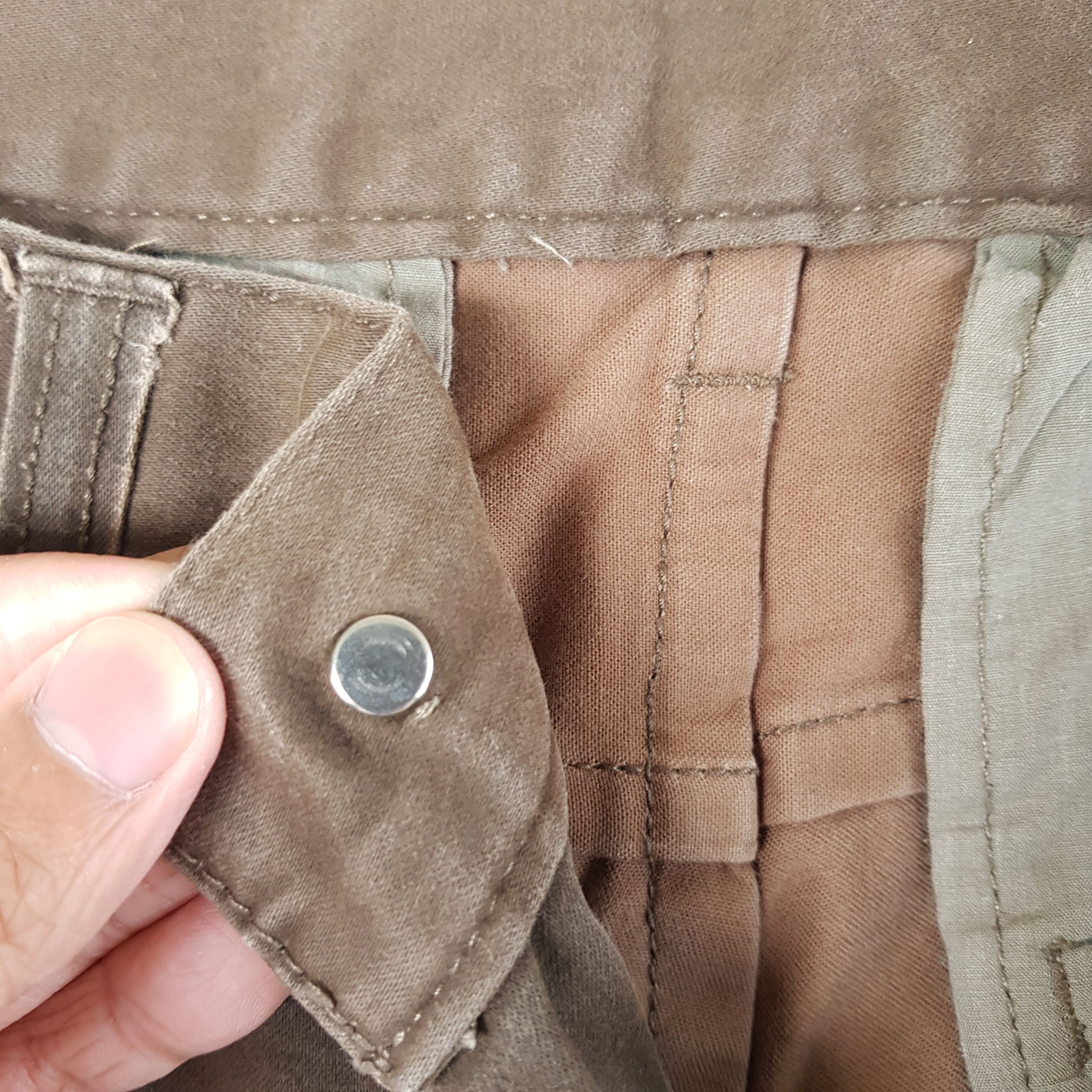 If Six Was Nine × Japanese Brand × Vintage Vintage Japanese Cargo Pants Bondage Multi Pocket Trousers Size US 32 / EU 48 - 9 Thumbnail