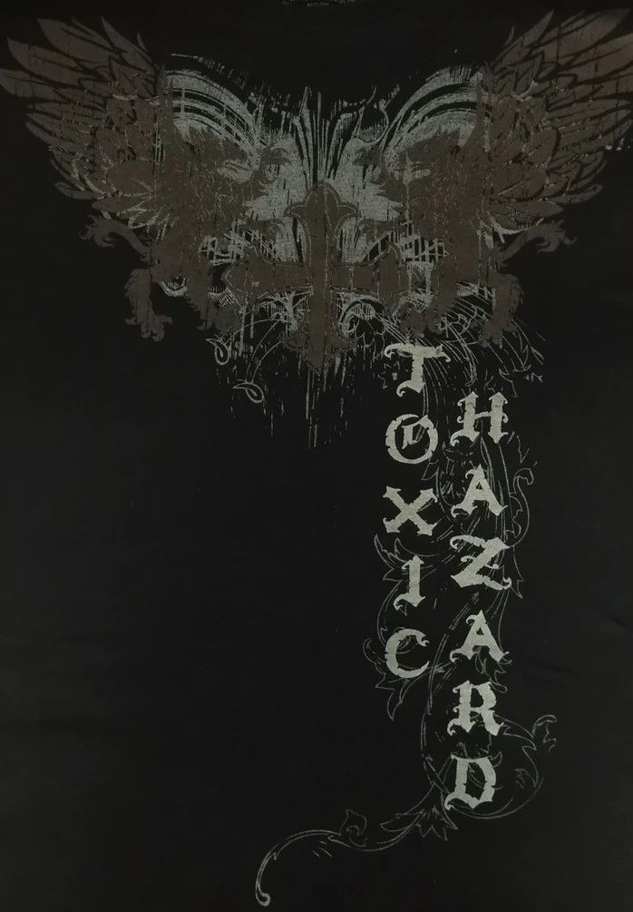 Designer Toxic Hazard Tee Style Designer INSPIRED by CHROME HEARTS Size US XL / EU 56 / 4 - 1 Thumbnail