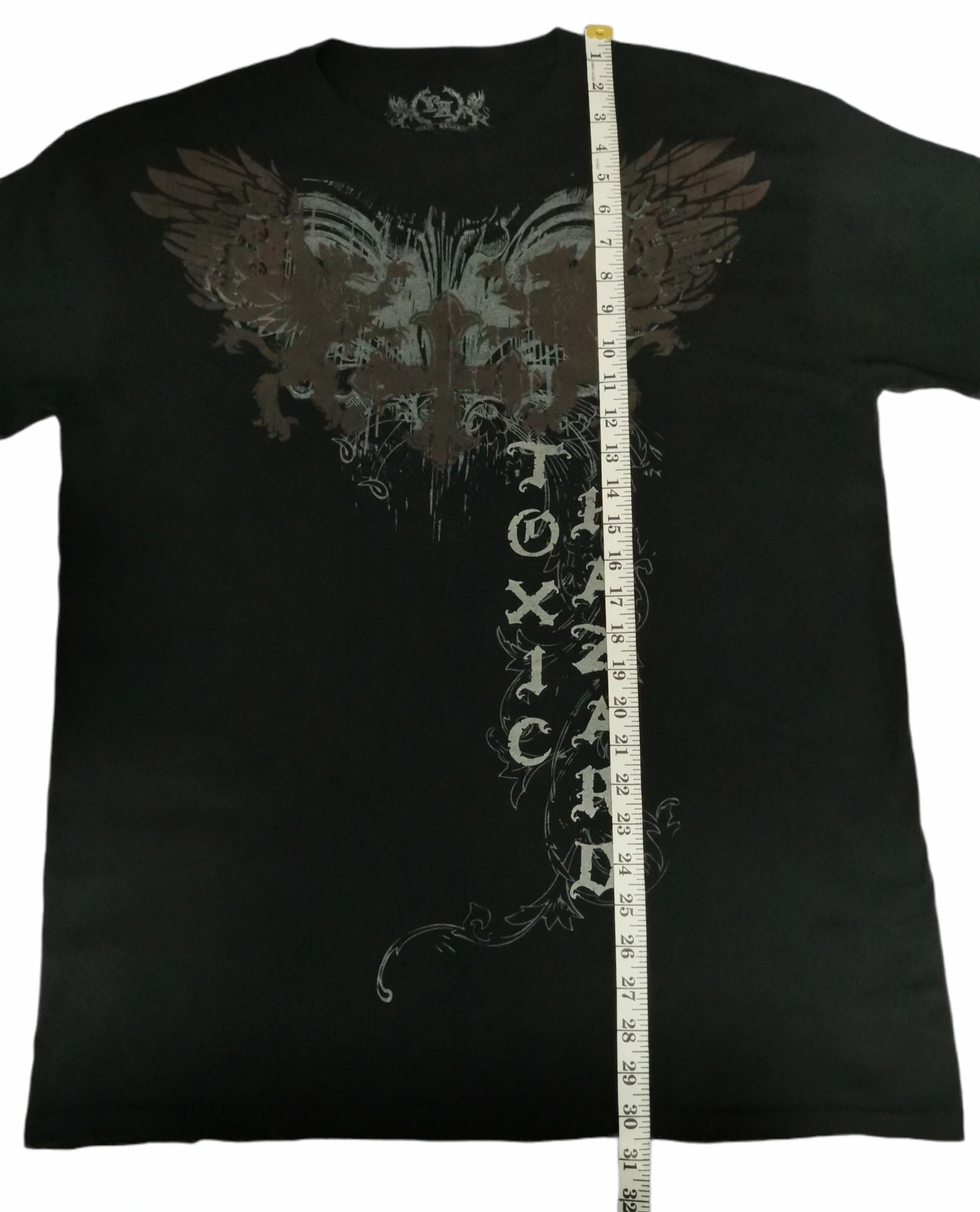 Designer Toxic Hazard Tee Style Designer INSPIRED by CHROME HEARTS Size US XL / EU 56 / 4 - 4 Thumbnail