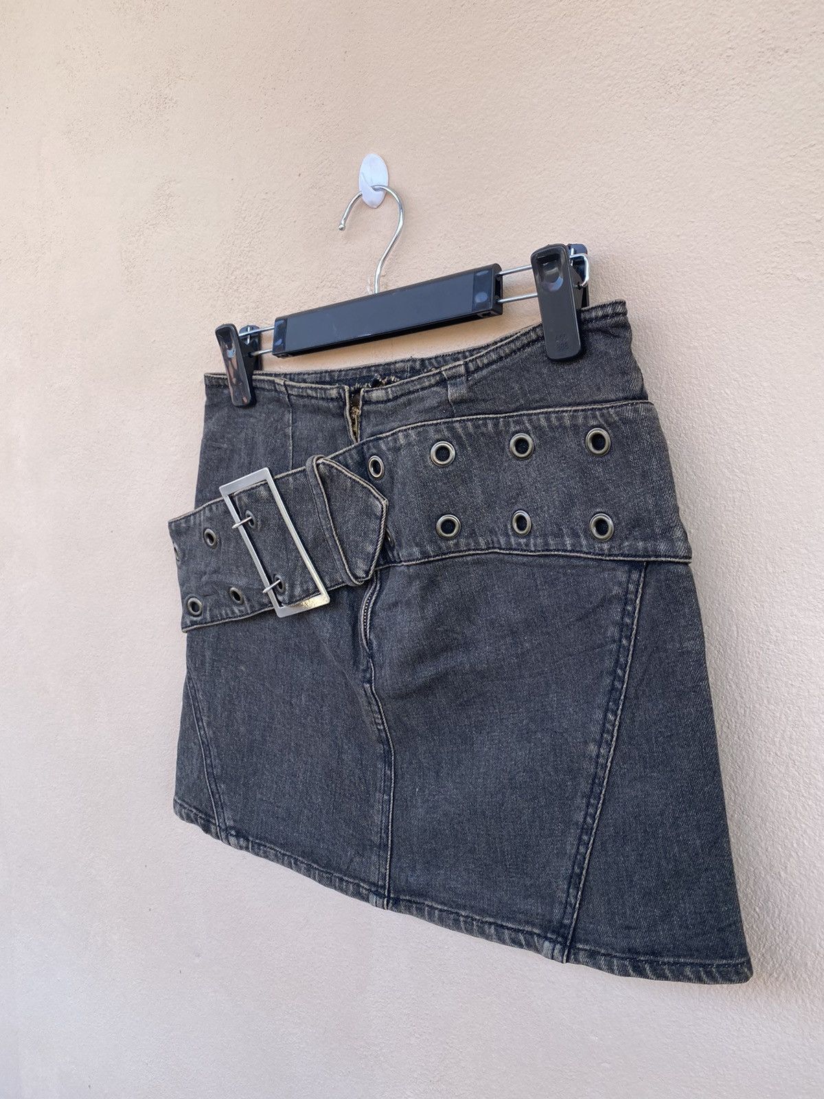 Designer × Vintage Steals💥 Vintage VivaYou Mini Sexy Denim Skirt Size 28" / US 6 / IT 42 - 3 Thumbnail