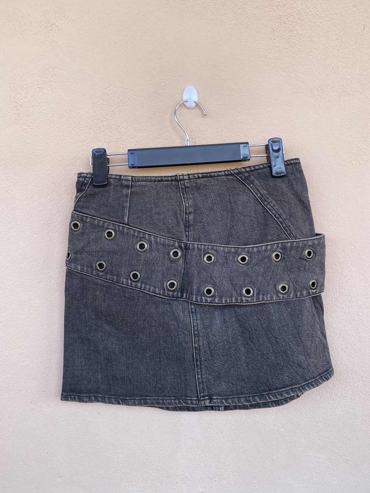 Designer × Vintage Steals💥 Vintage VivaYou Mini Sexy Denim Skirt Size 28" / US 6 / IT 42 - 4 Thumbnail