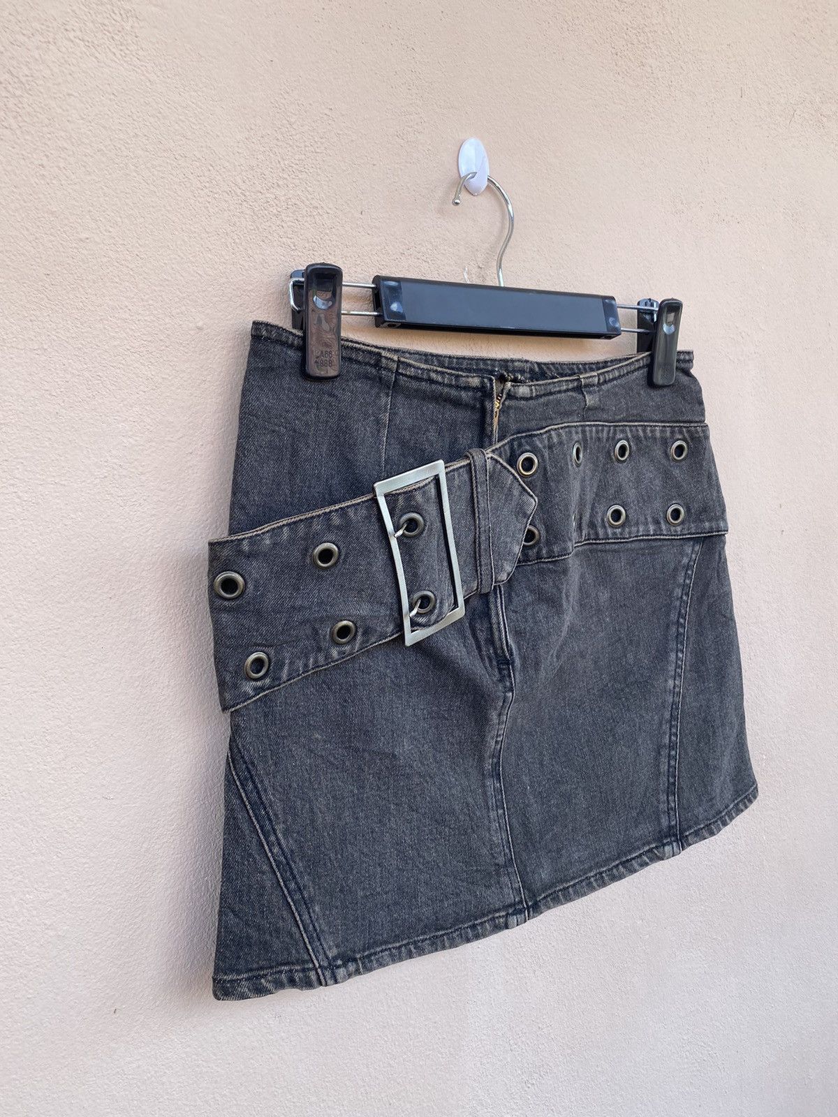 Designer × Vintage Steals💥 Vintage VivaYou Mini Sexy Denim Skirt Size 28" / US 6 / IT 42 - 2 Thumbnail