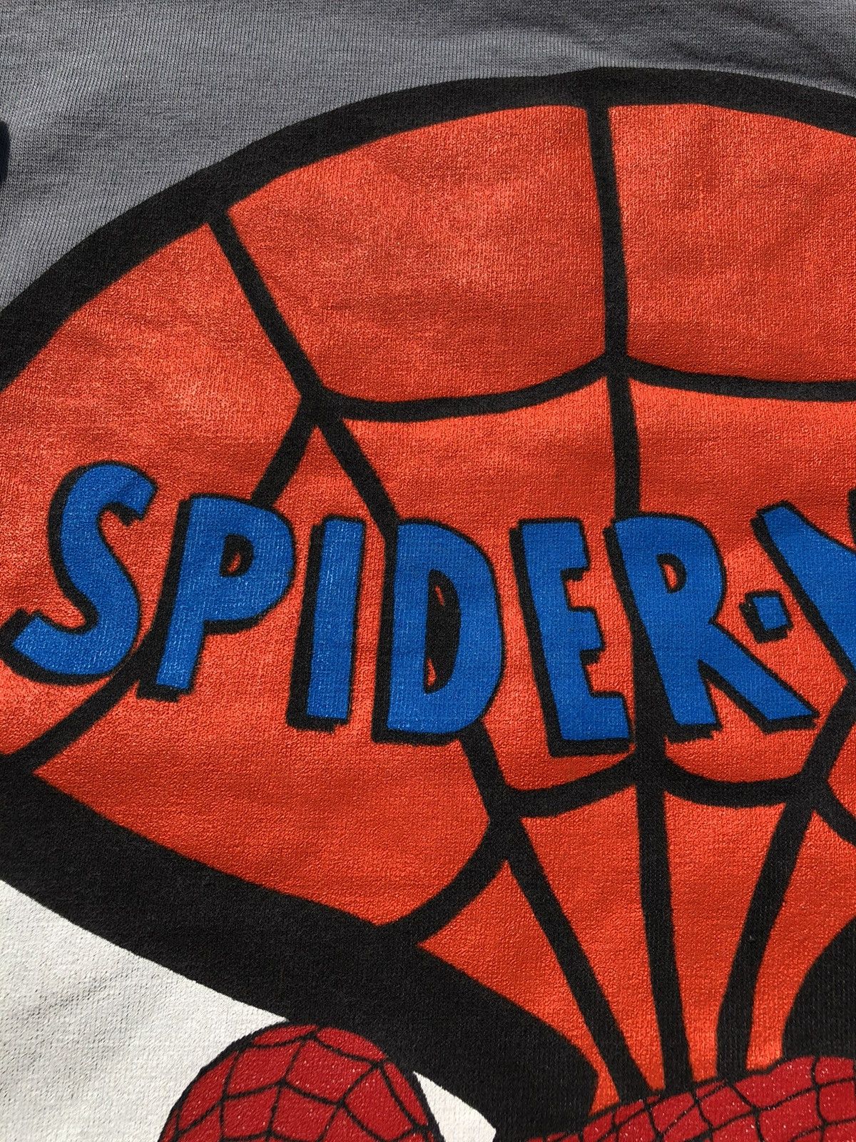 DC Comics Vintage 1990 Spider Man Marvel Gray Tee (Silver Surfer) Size US XL / EU 56 / 4 - 5 Thumbnail
