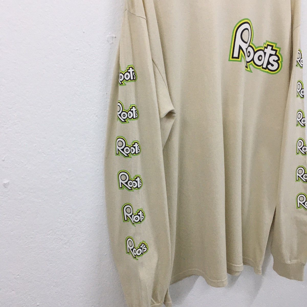 MasterPiece × Roots Rare Masterpiece x Roots Big Spellout Long Sleeve Tshirt Size US XL / EU 56 / 4 - 8 Thumbnail