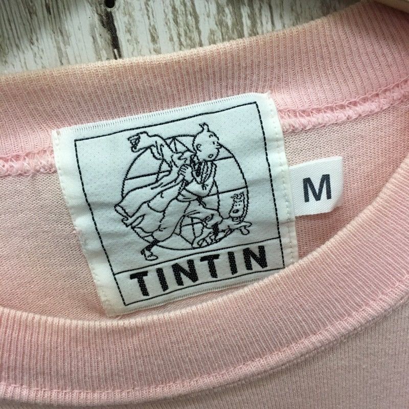 Cartoon Network × Vintage Rare Vintage 1996 Tin Tin Snowy Top Tees Tshirt Size US M / EU 48-50 / 2 - 6 Thumbnail